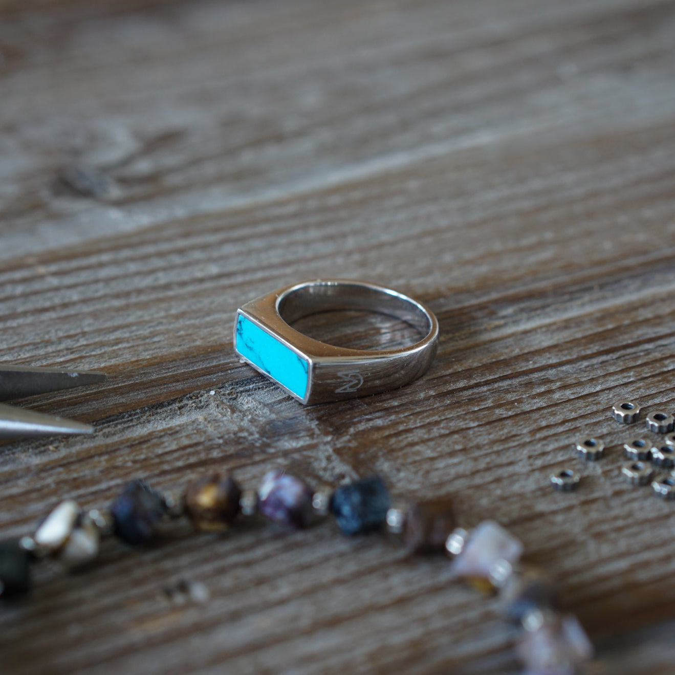 Signal Ring | Turquoise & Sterling Silver