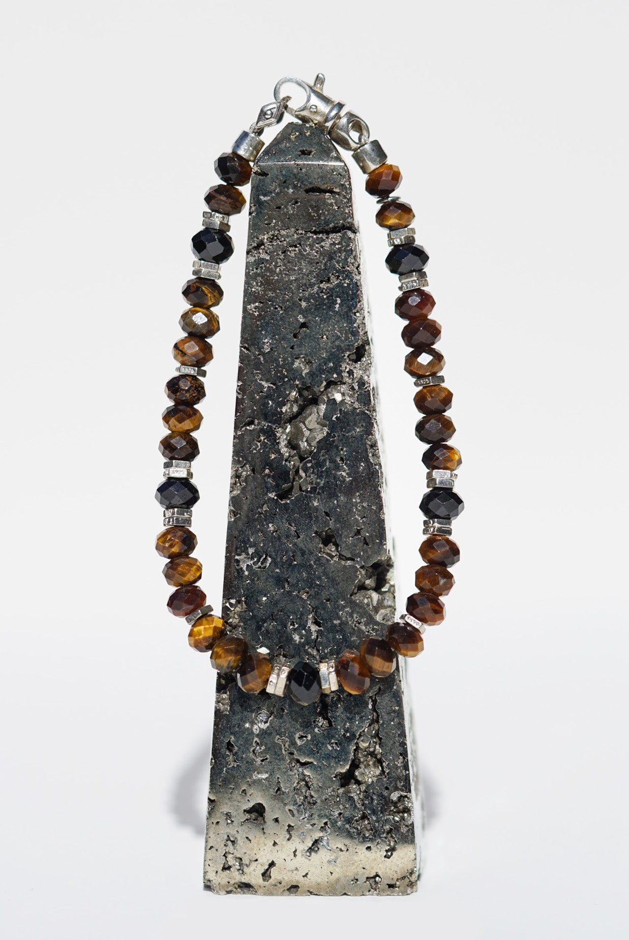 Legacy Bracelet | Tiger's Eye, Black Spinel & Sterling Silver