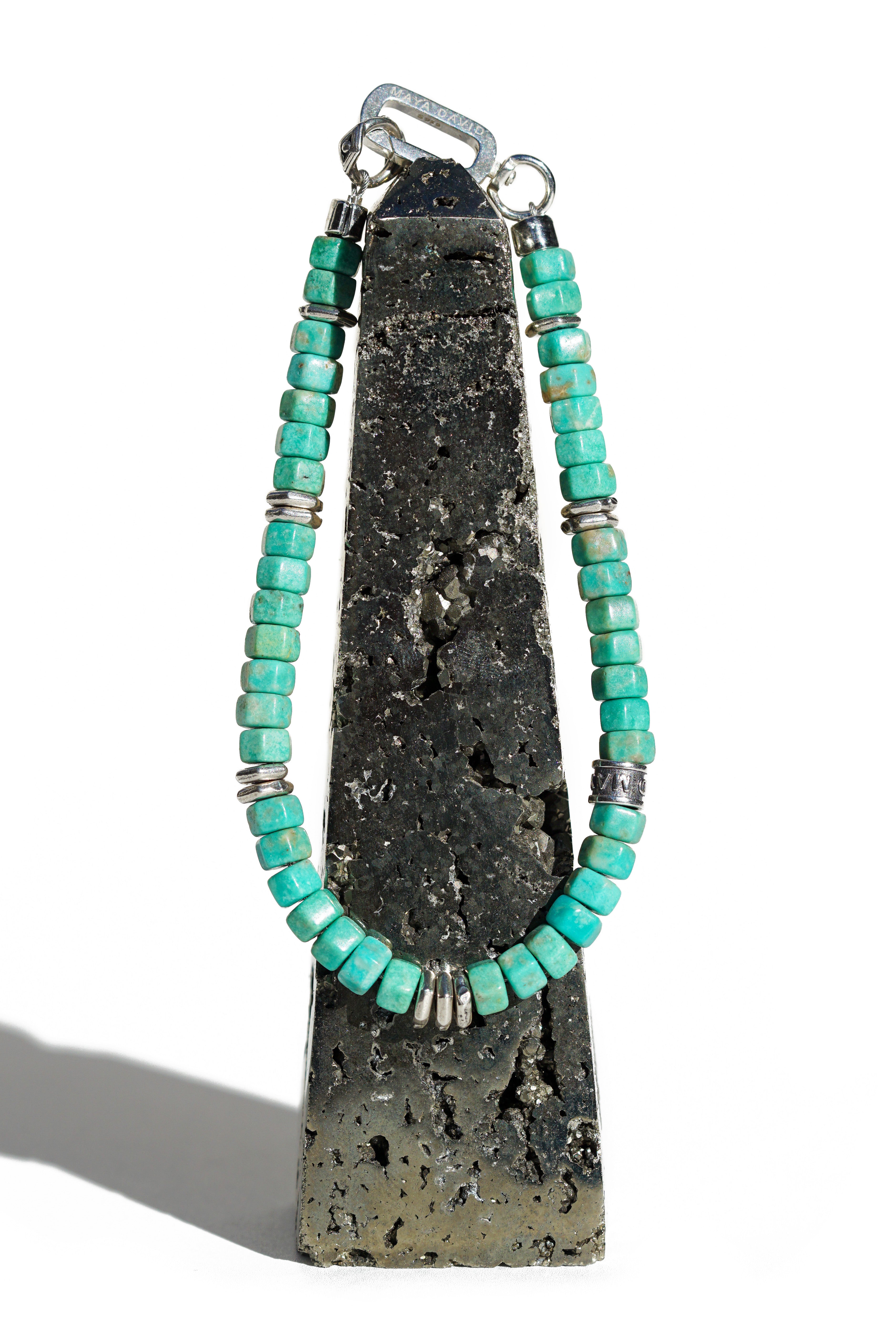 Verge Bracelet | Turquoise & Sterling Silver