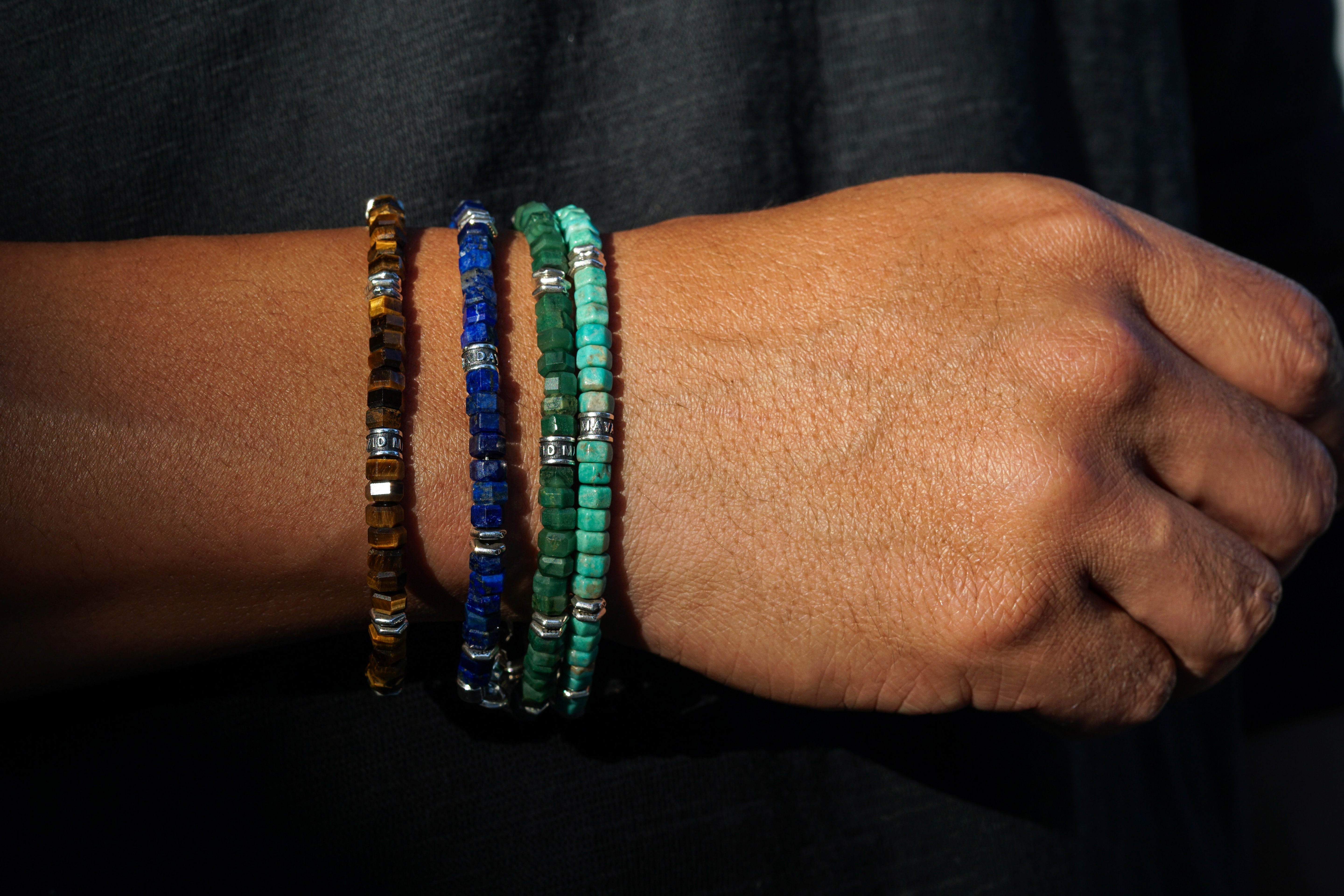 Verge Bracelet | Tiger's Eye & Sterling Silver