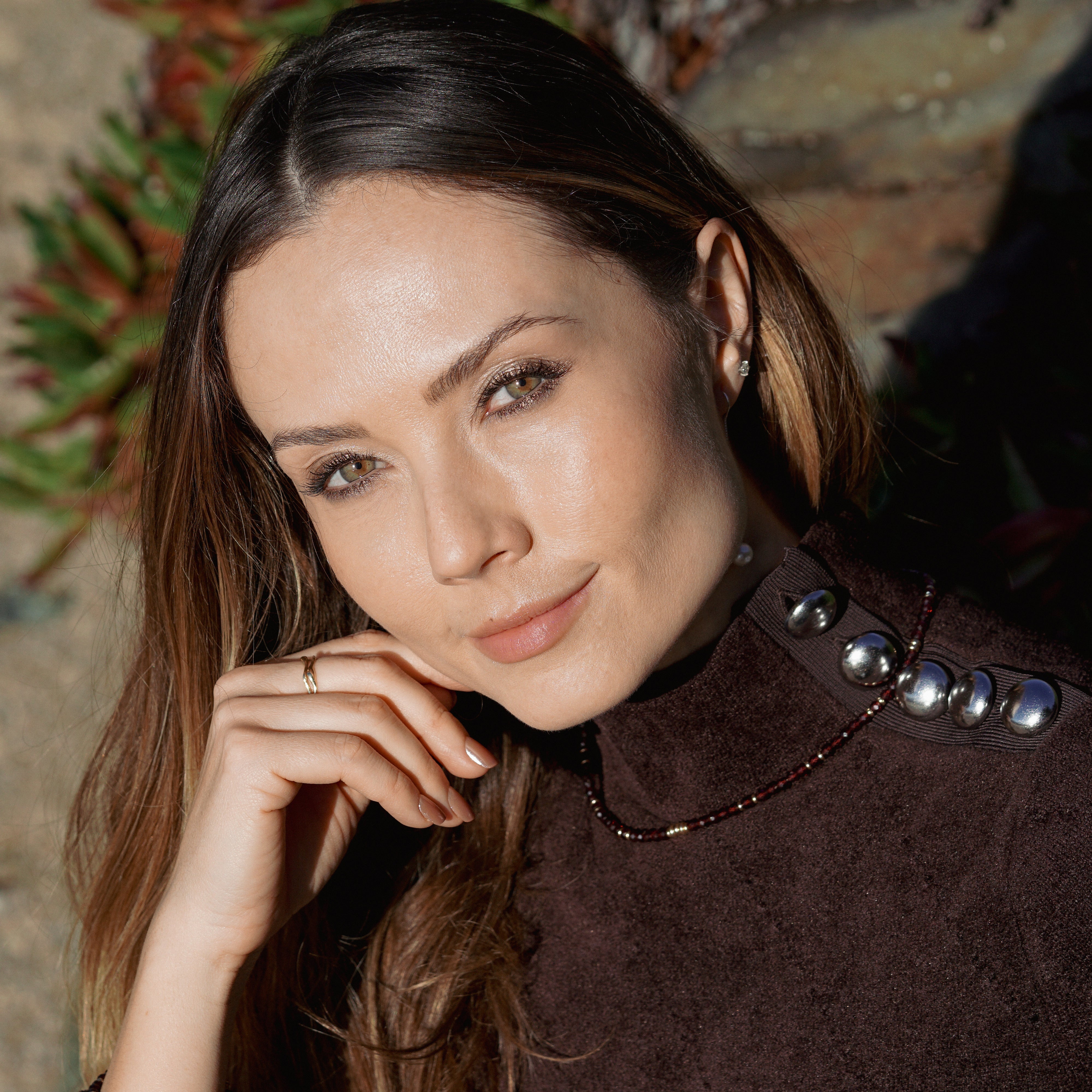 Ember Necklace | Garnet & 14K Gold | 17"