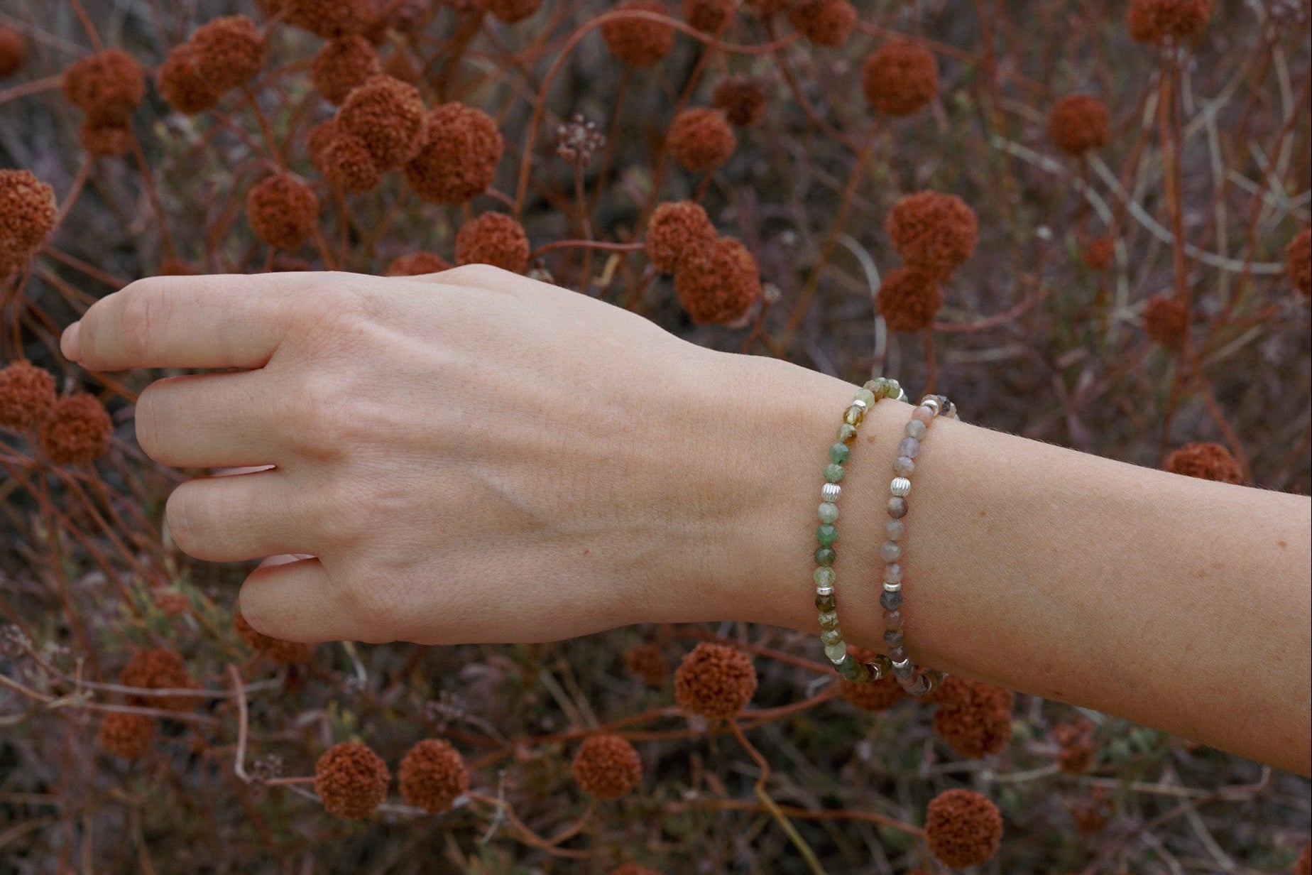 Verdant Bracelet | Faceted Jade & Sterling Silver