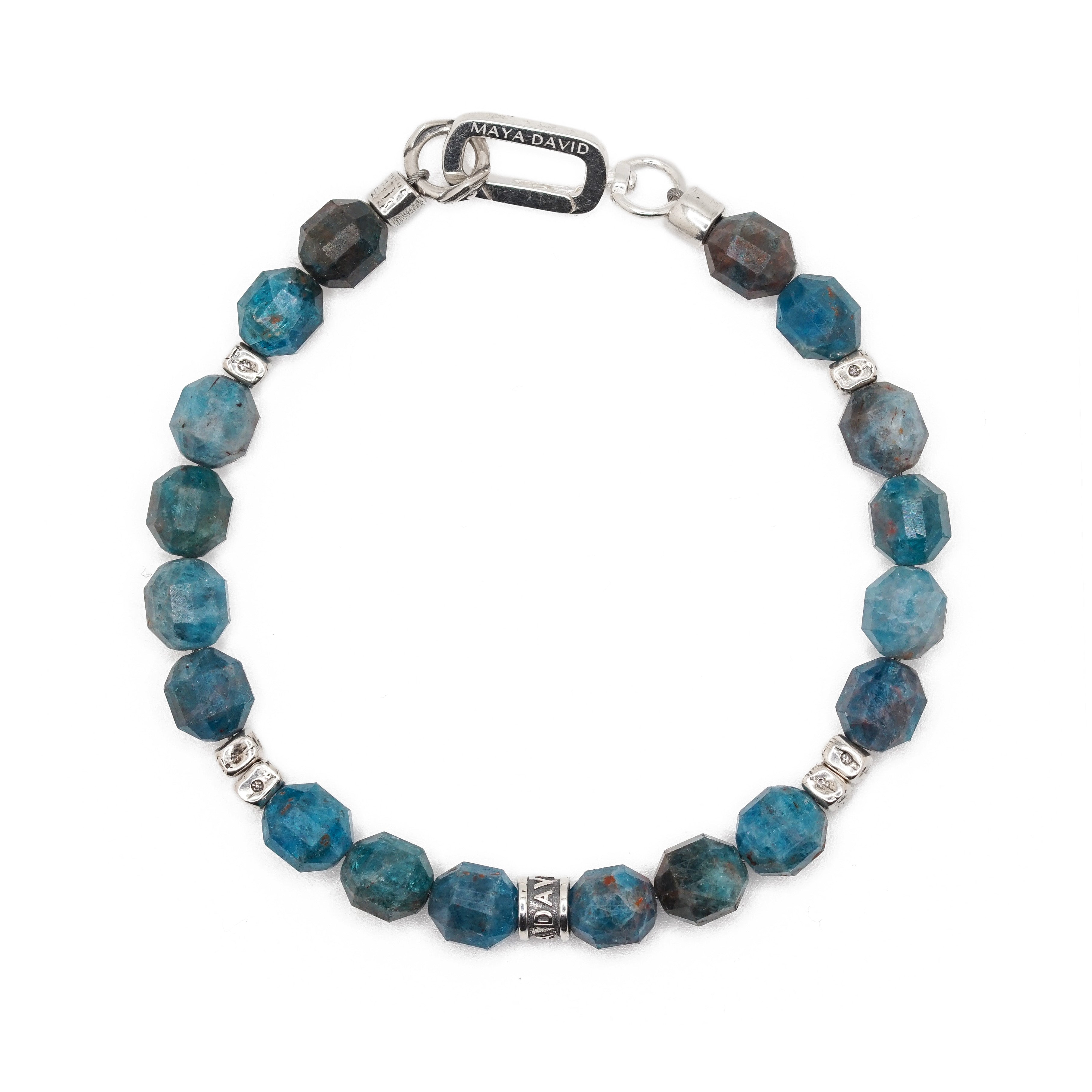 Tidewalker Bracelet | Apatite & Sterling Silver