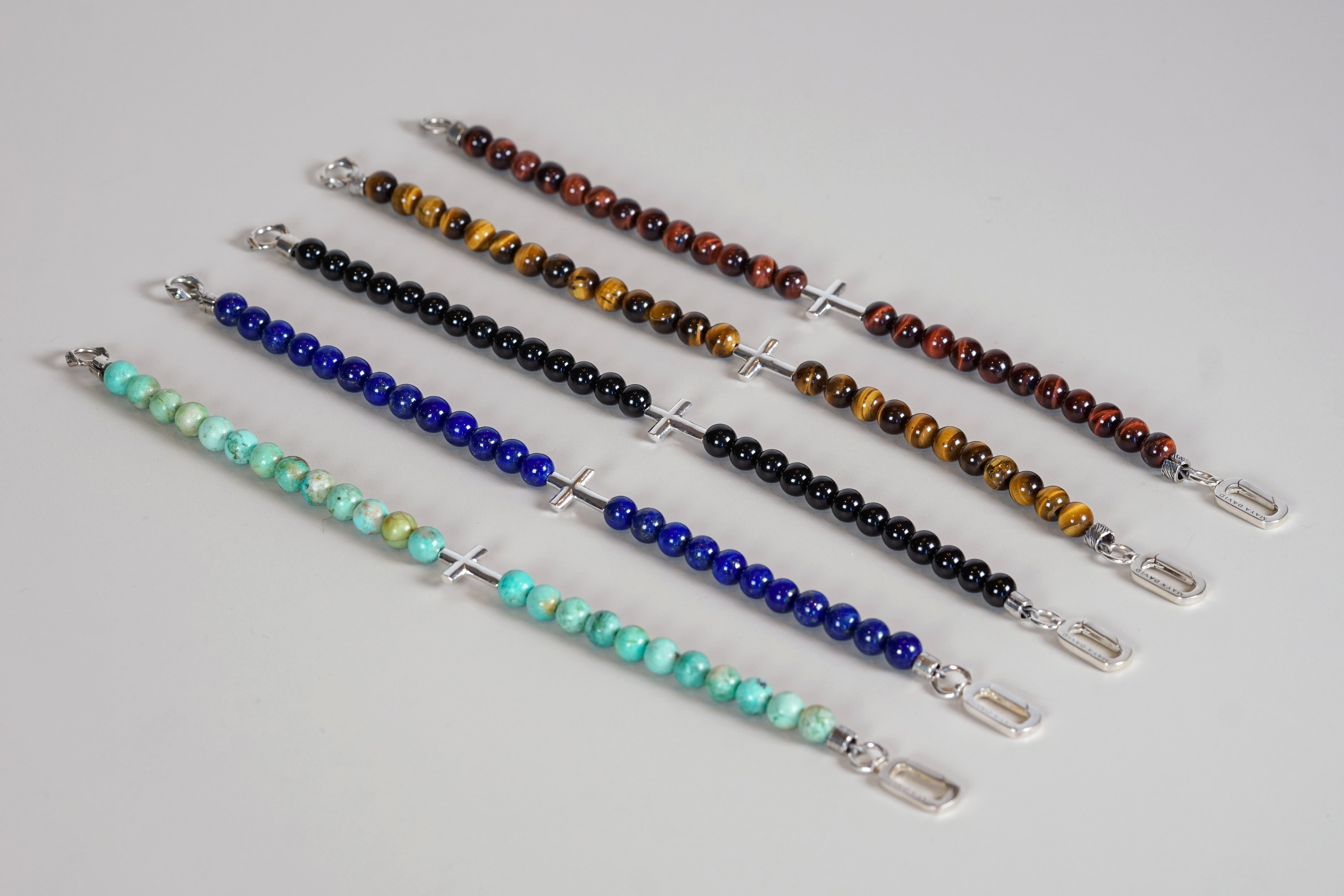 Crossroads Bracelet | Tiger's Eye & Sterling Silver