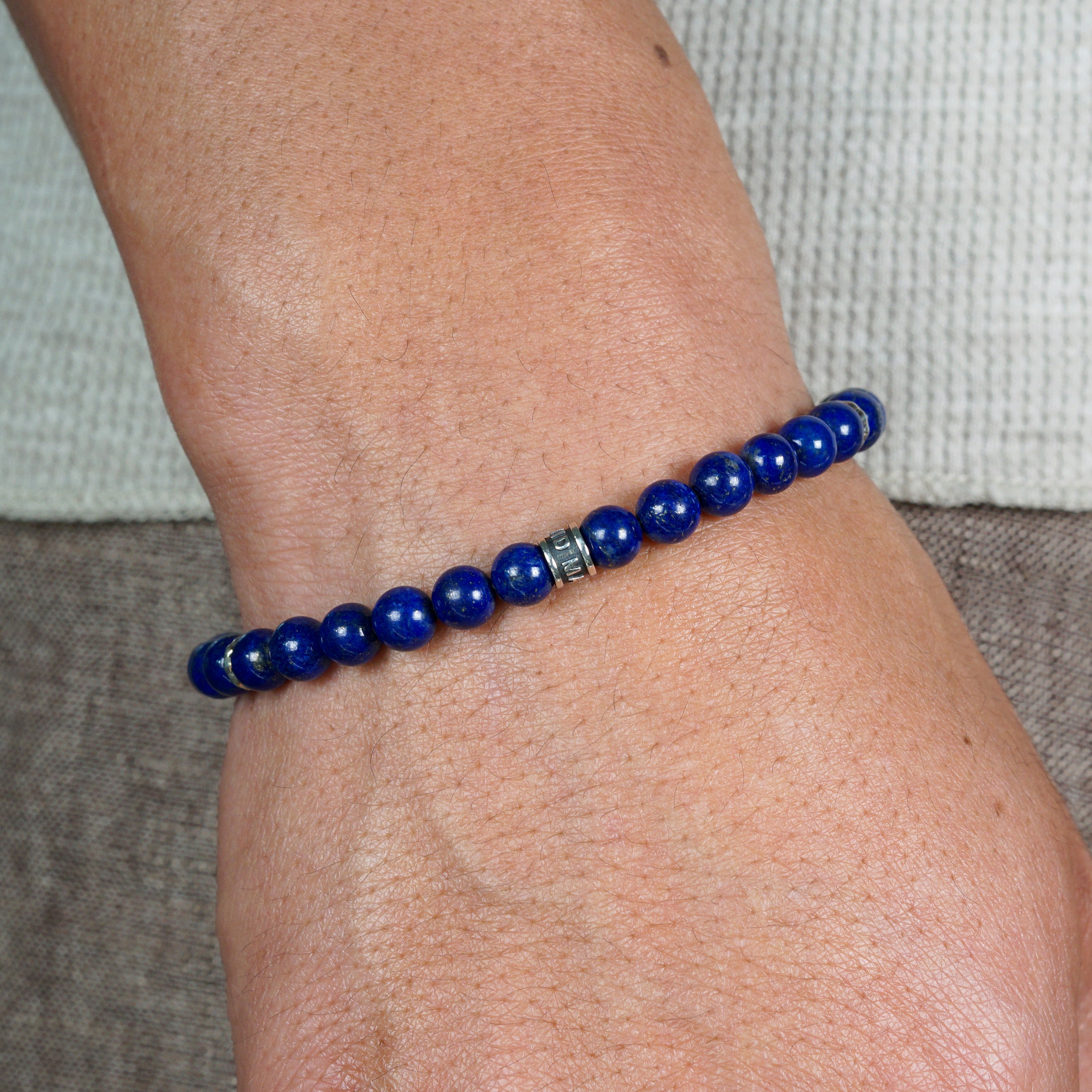 Signature Bracelet | Lapis Lazuli & Sterling Silver