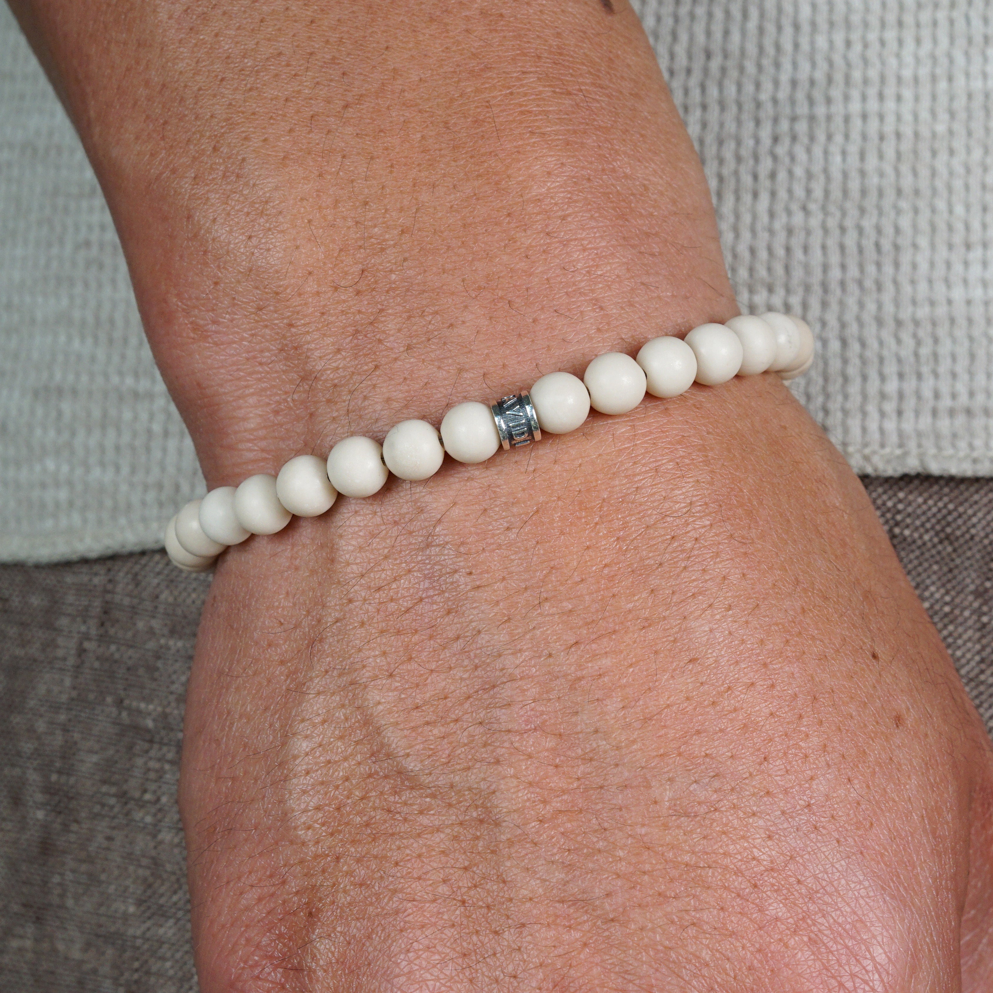 Signature Bracelet | Fossil Jasper & Sterling Silver