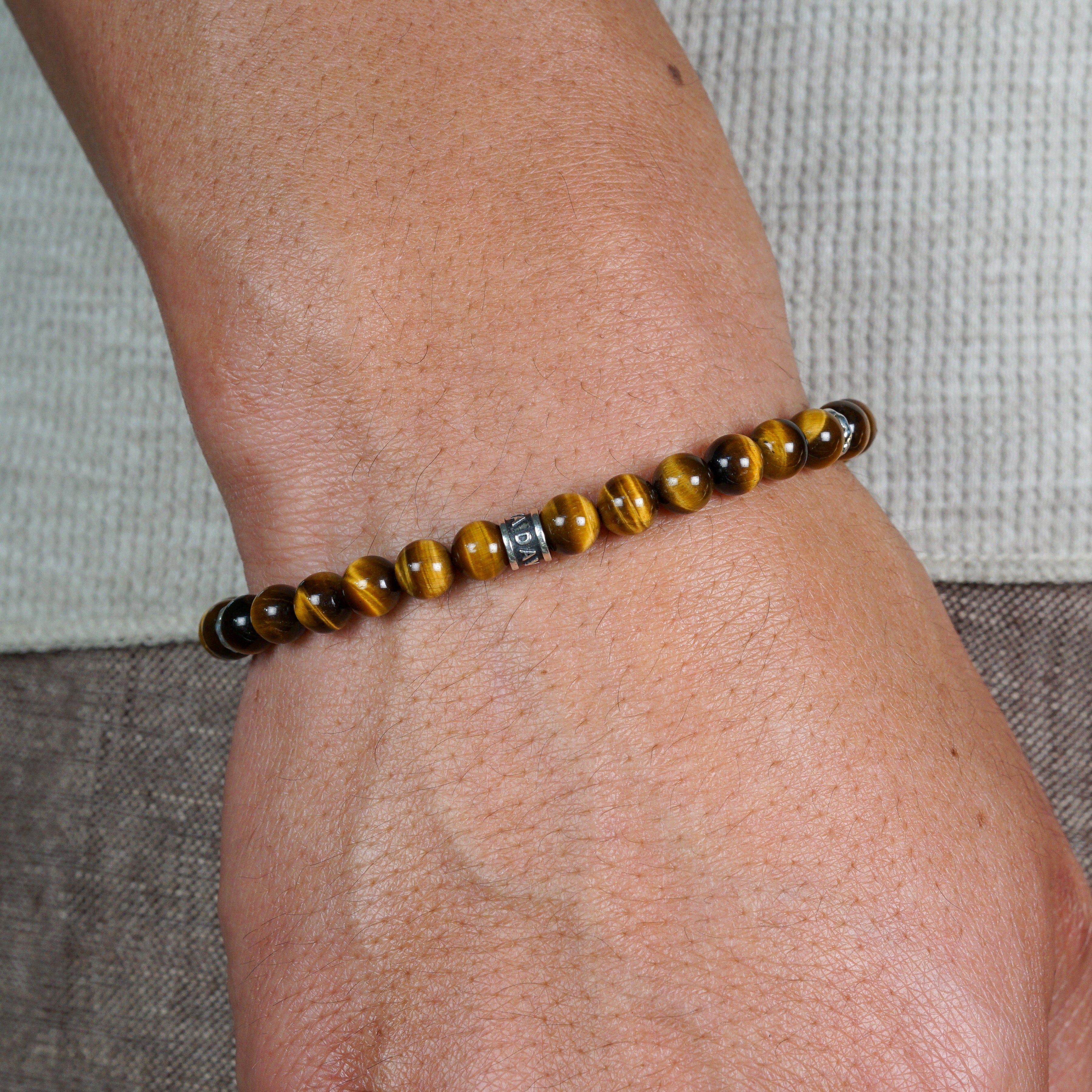 Signature Bracelet | Tiger's Eye & Sterling Silver