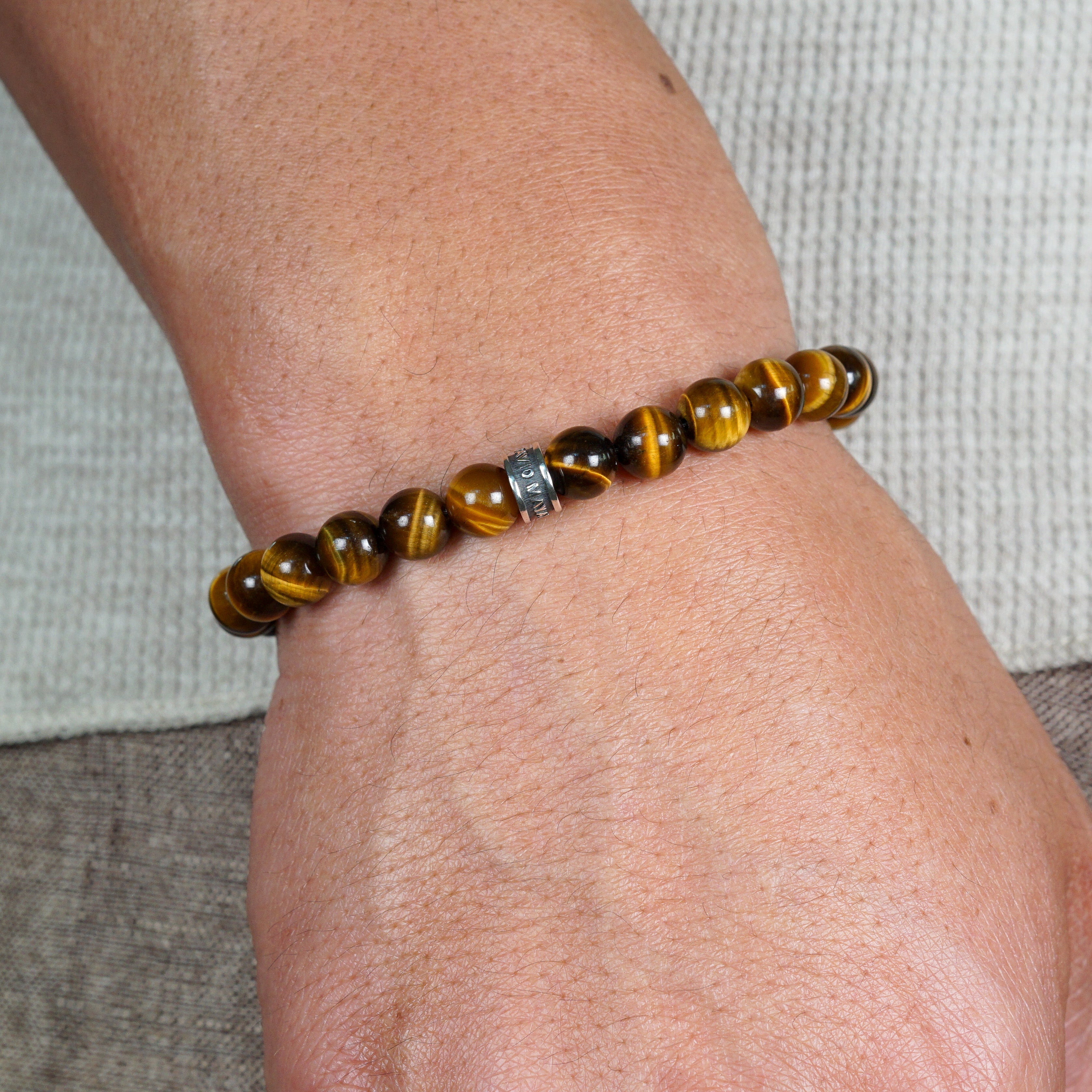Signature Bold Bracelet | Tiger's Eye & Sterling Silver
