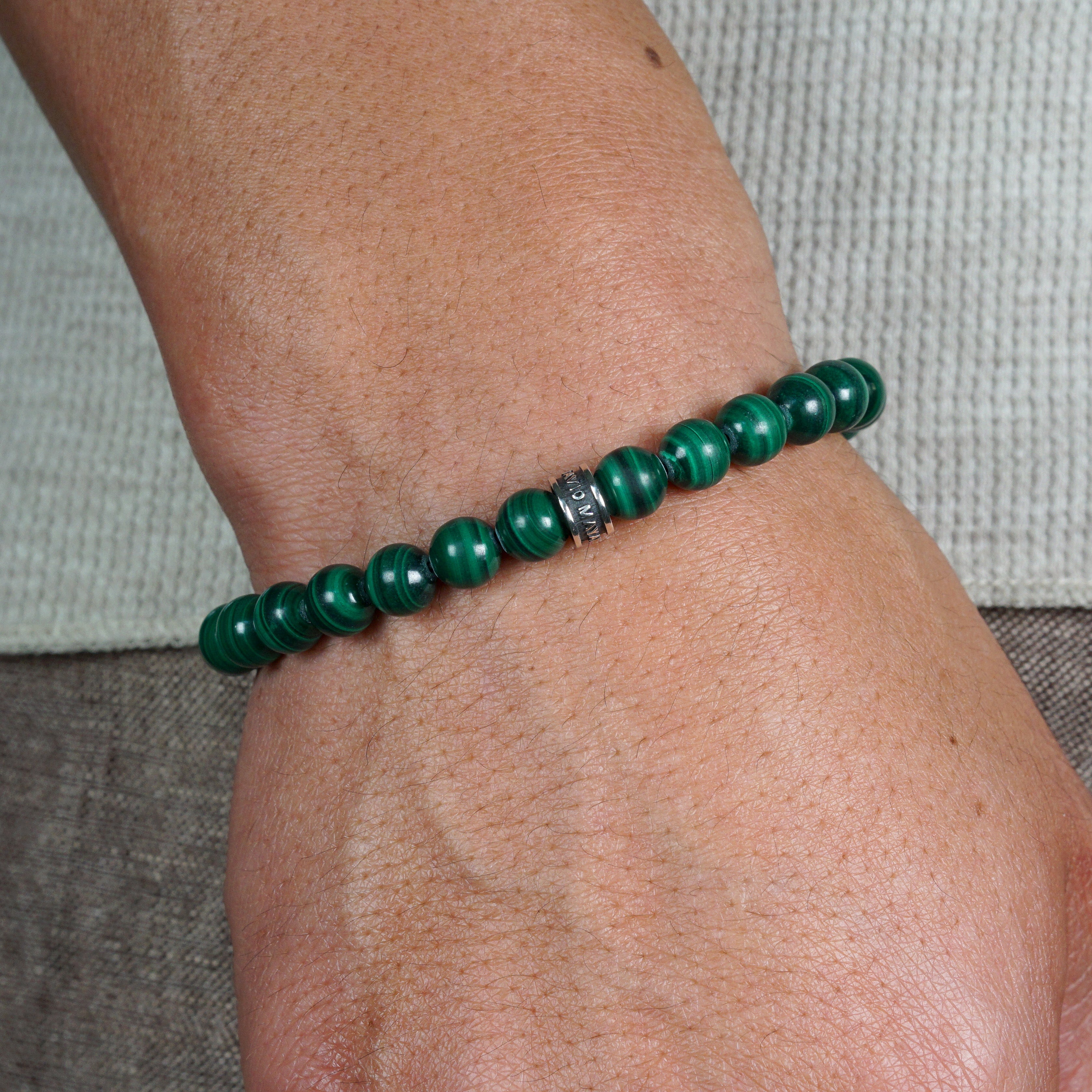 Signature Bold Bracelet | Malachite & Sterling Silver