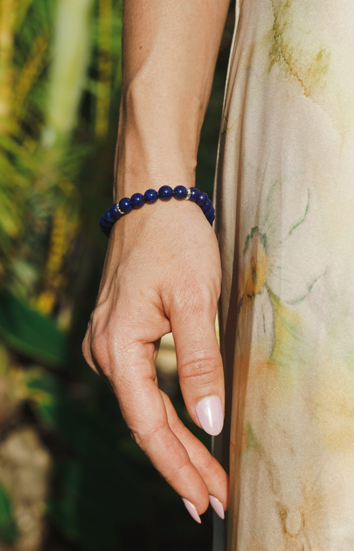 Refined Signature Bracelet | Lapis Lazuli & Sterling Silver