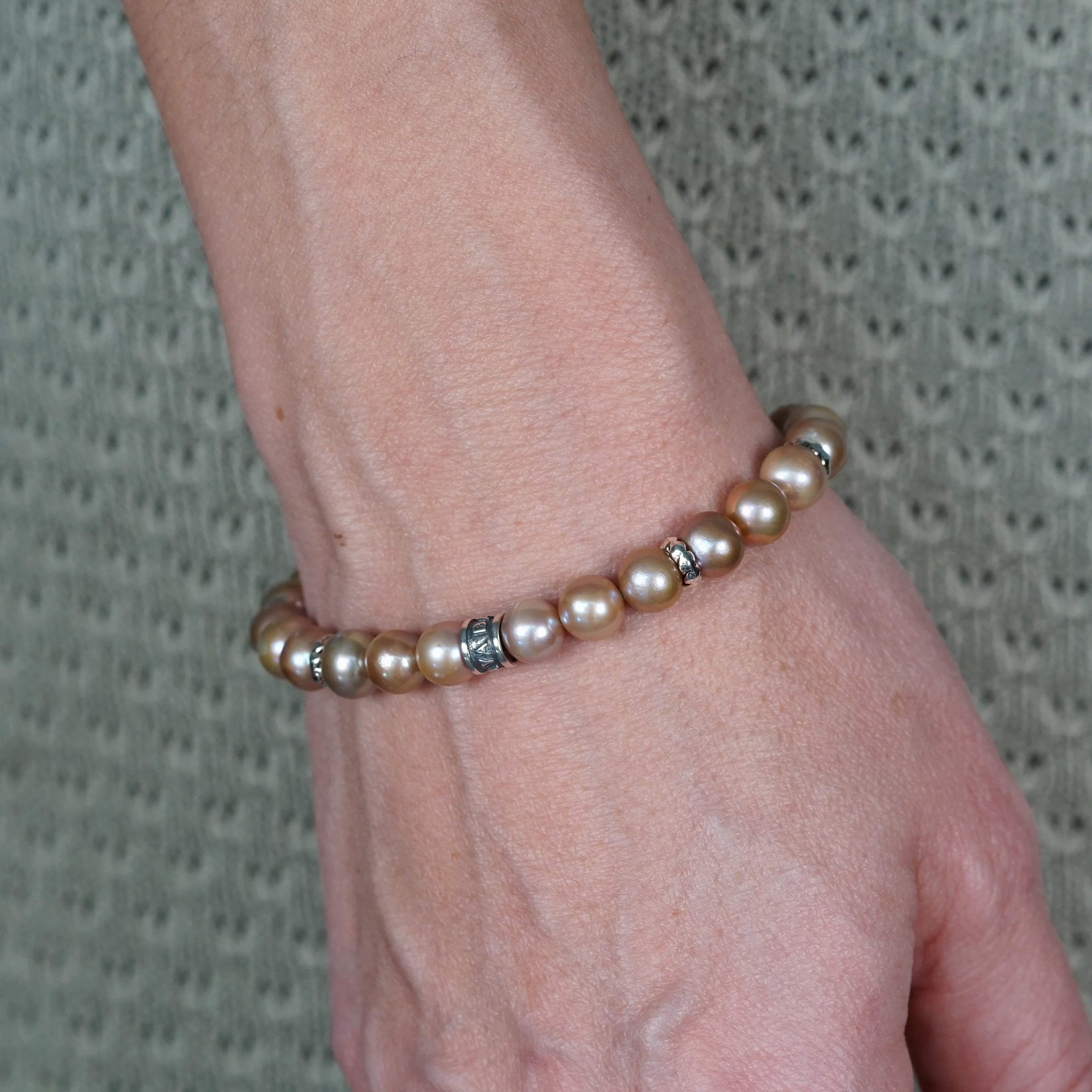 Muse Pearl Bracelet | Sterling Silver