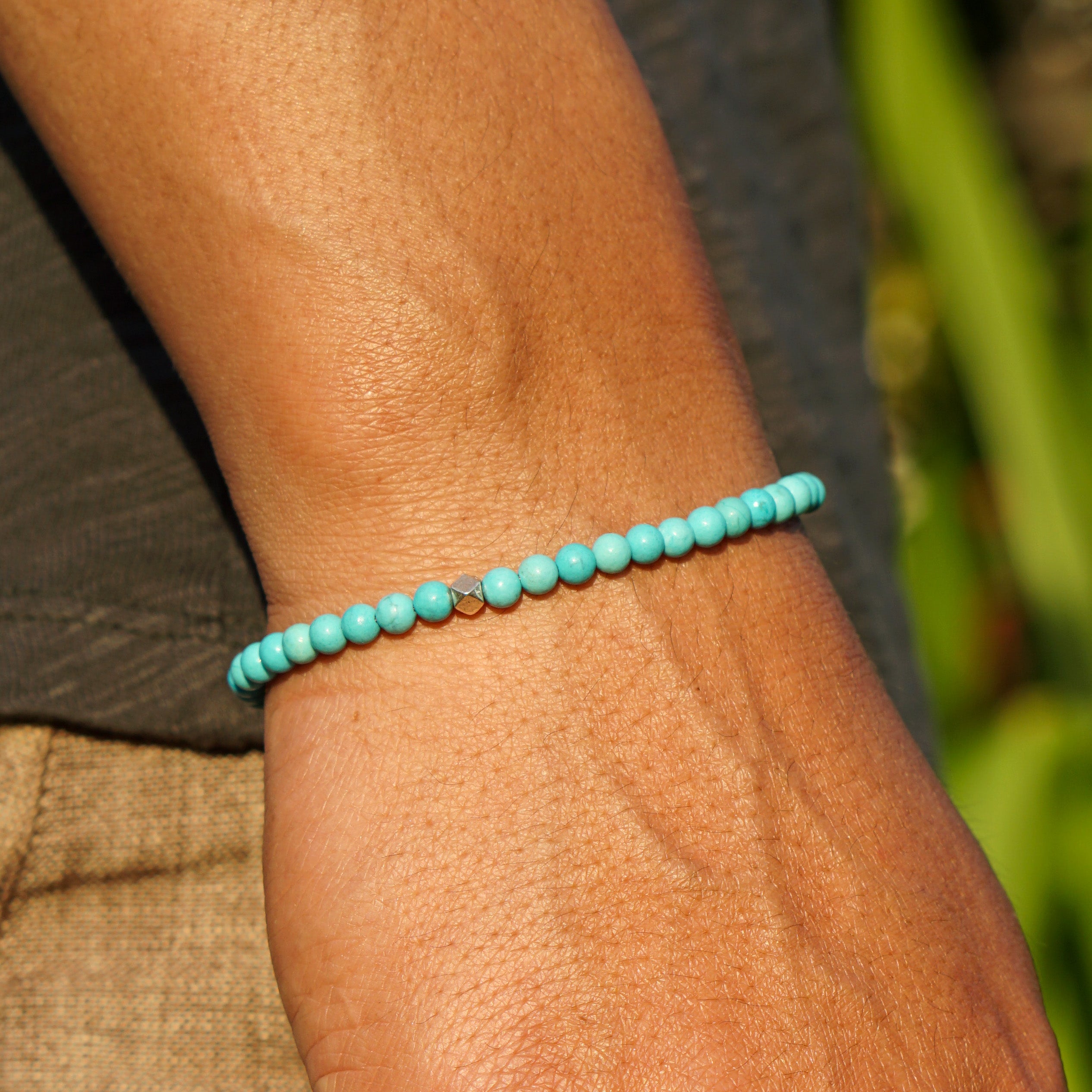 Signature Slim Bracelet | Turquoise & Sterling Silver