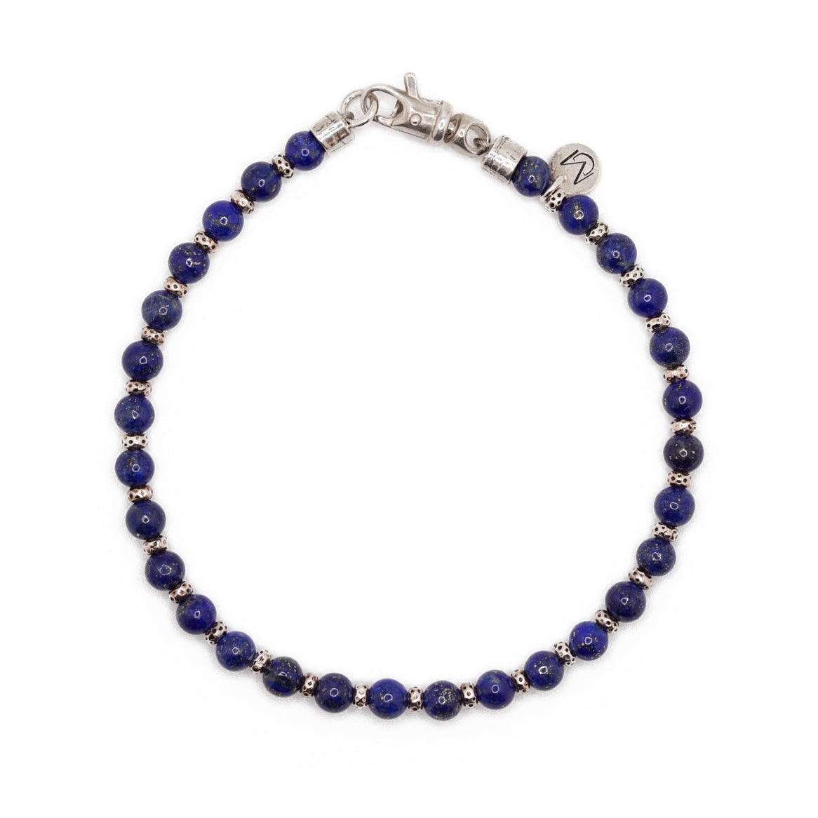 Strata Slim Bracelet | Lapis Lazuli & Sterling Silver