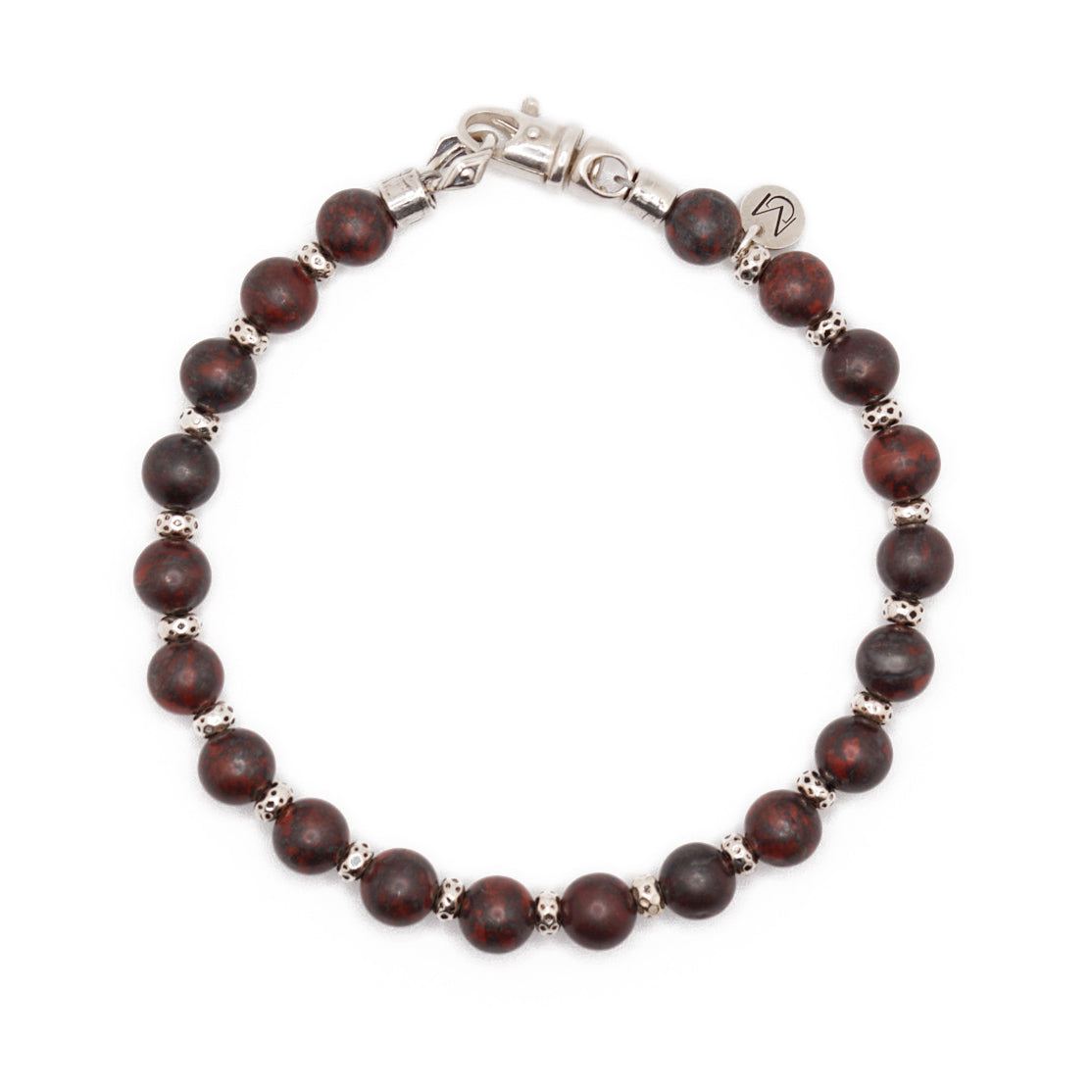 Strata Bracelet | Tiger Iron & Sterling Silver
