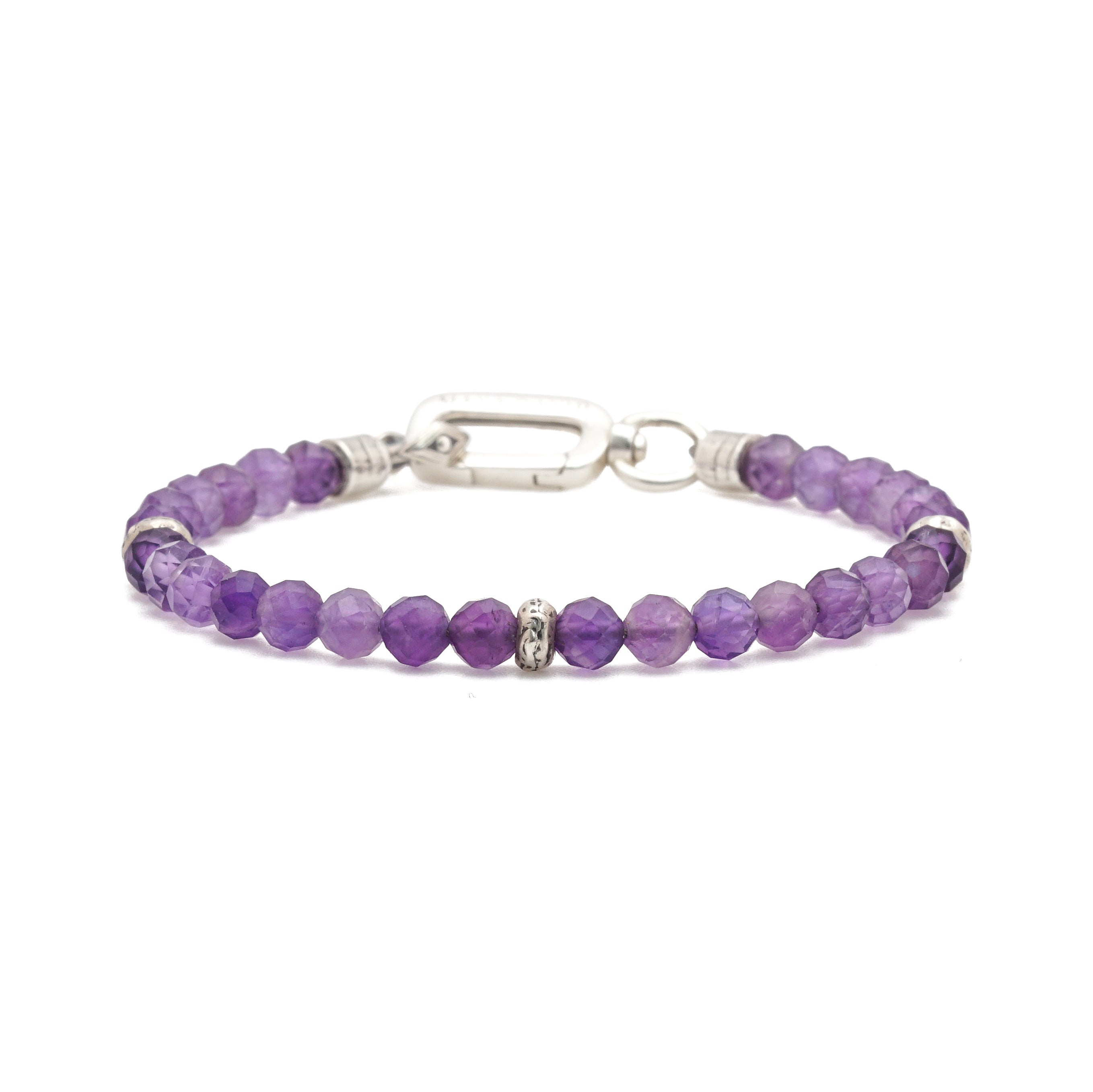 Laguna Bracelet | Amethyst & Sterling Silver