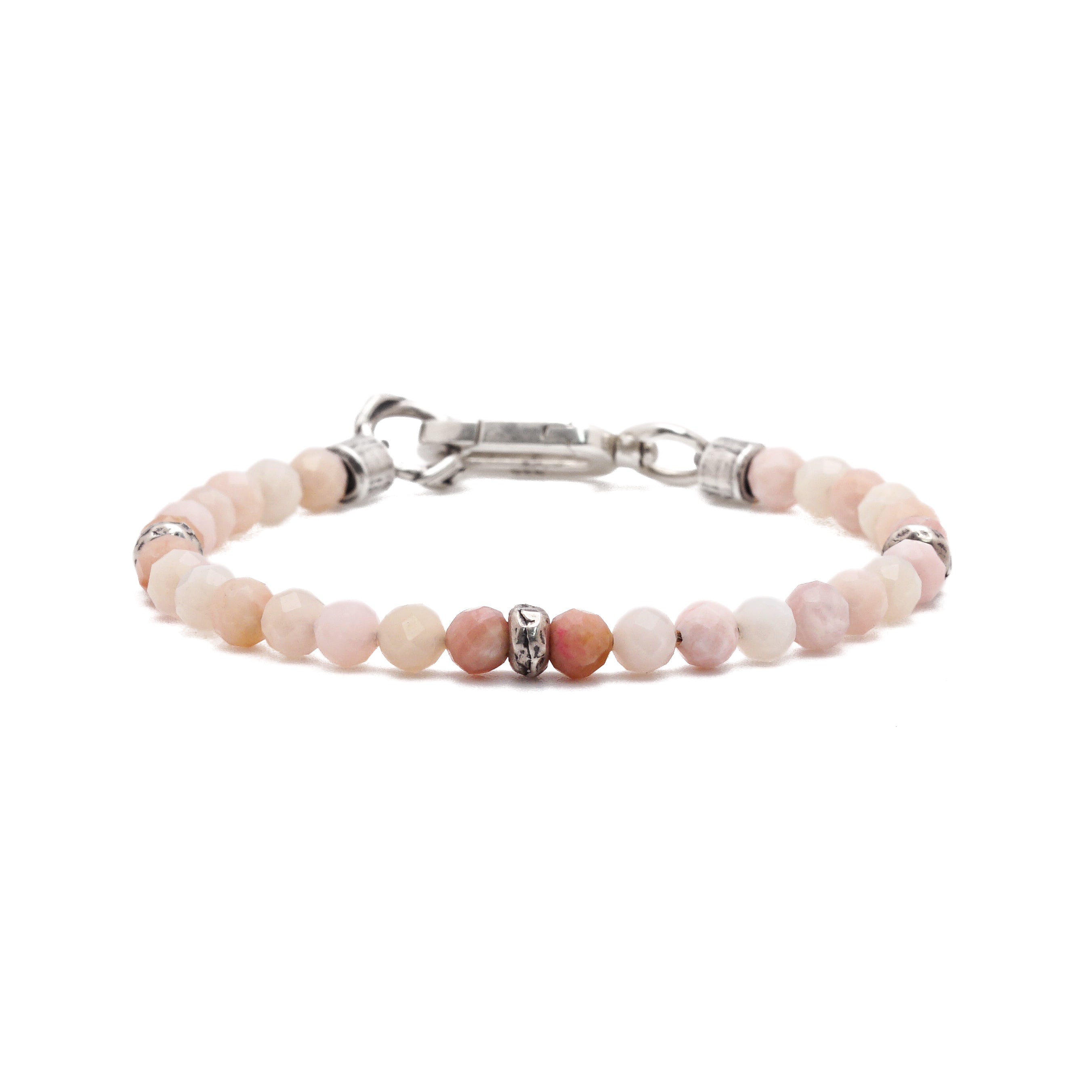 Laguna Bracelet | Pink Opal & Sterling Silver