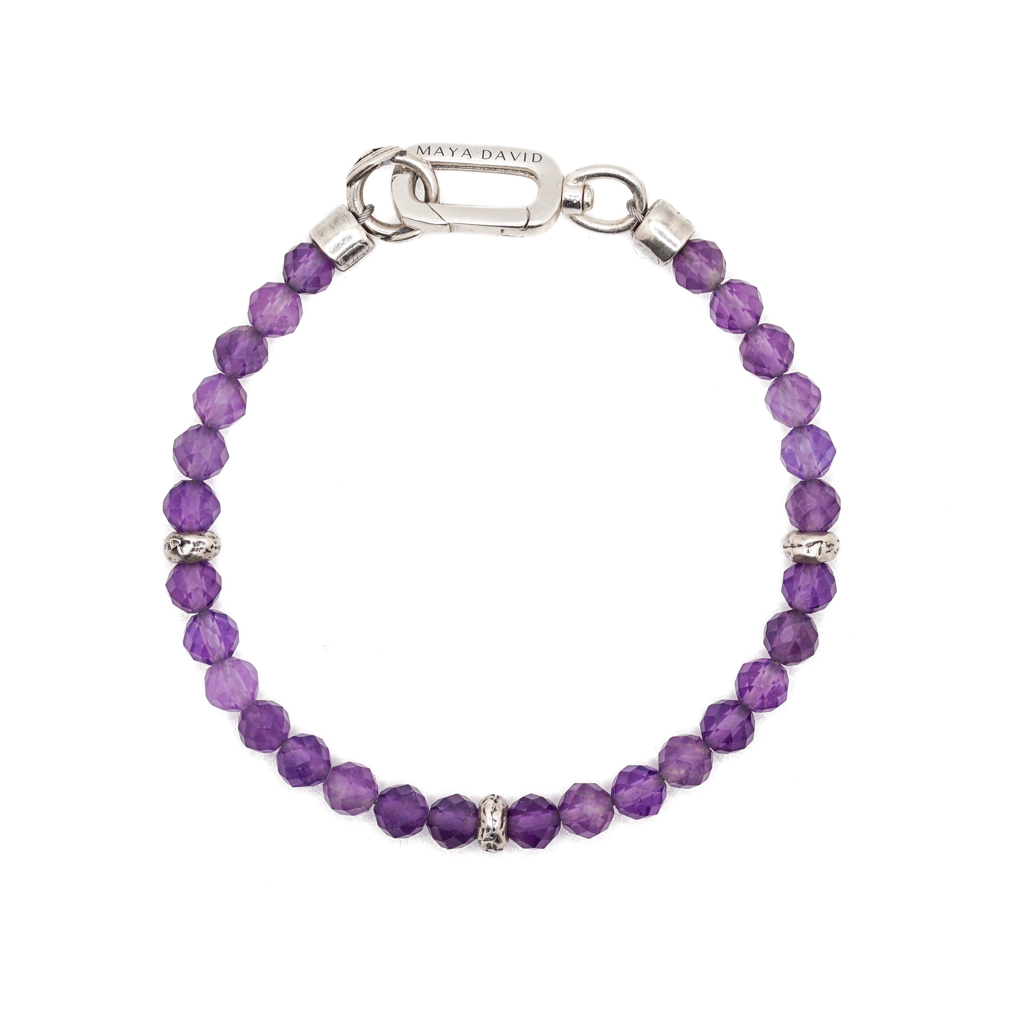 Laguna Bracelet | Amethyst & Sterling Silver