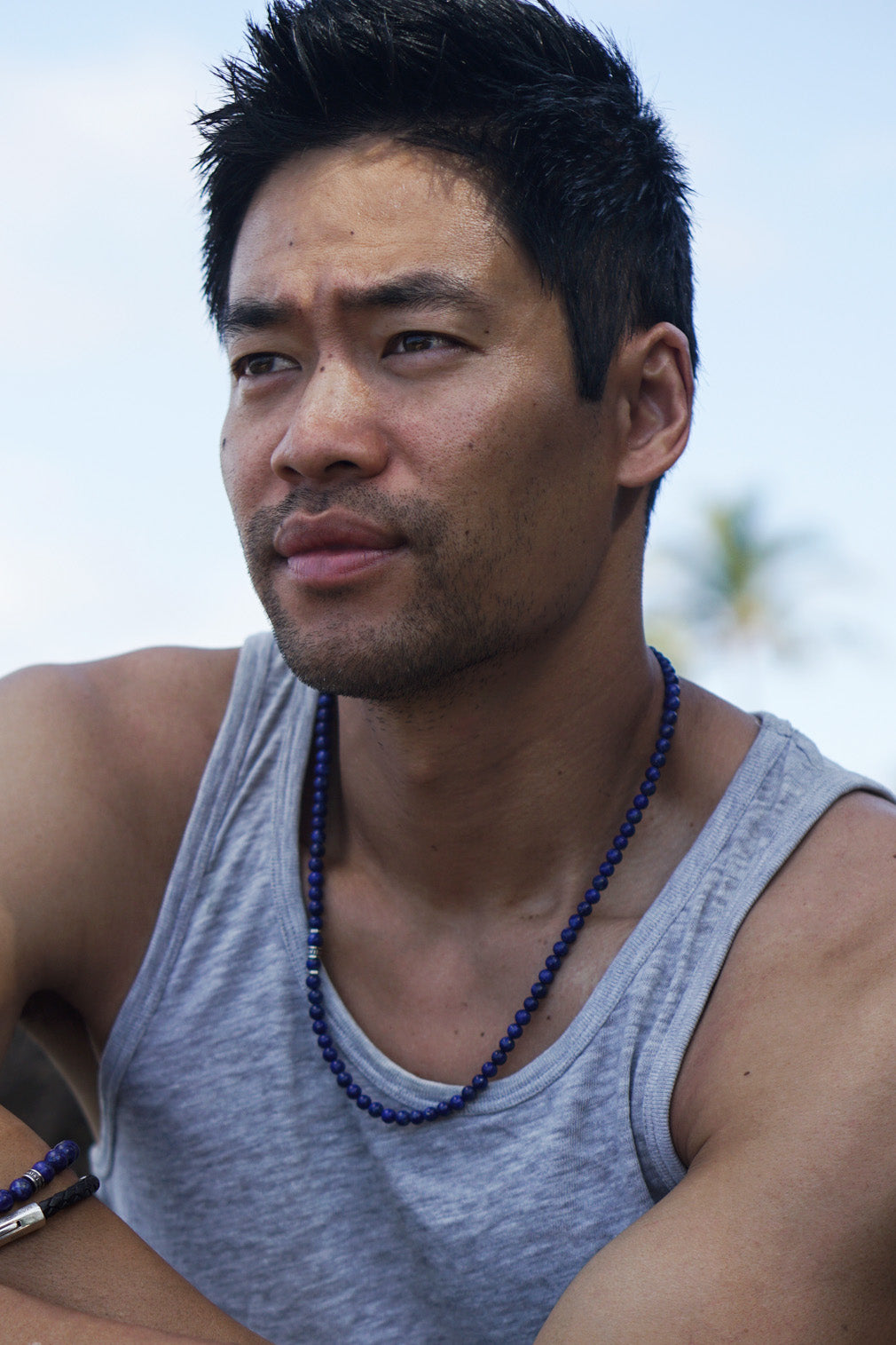 Deepwater Necklace | Lapis Lazuli & Sterling Silver