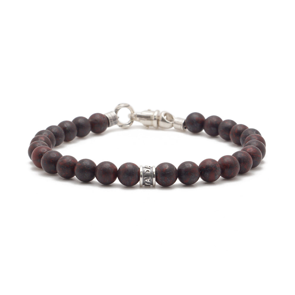 Signature Bracelet | Tiger Iron & Sterling Silver