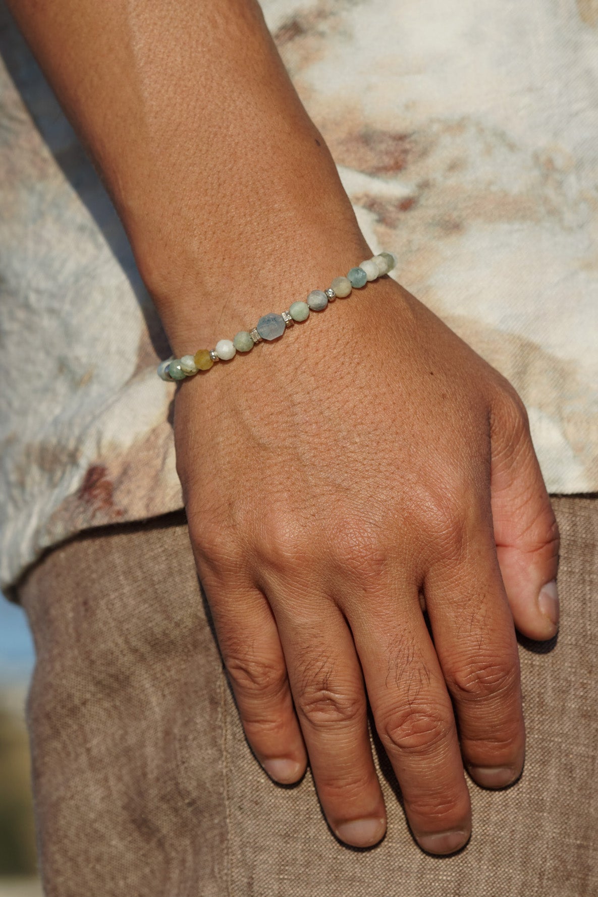 Azul Bracelet | Aquamarine & Sterling Silver