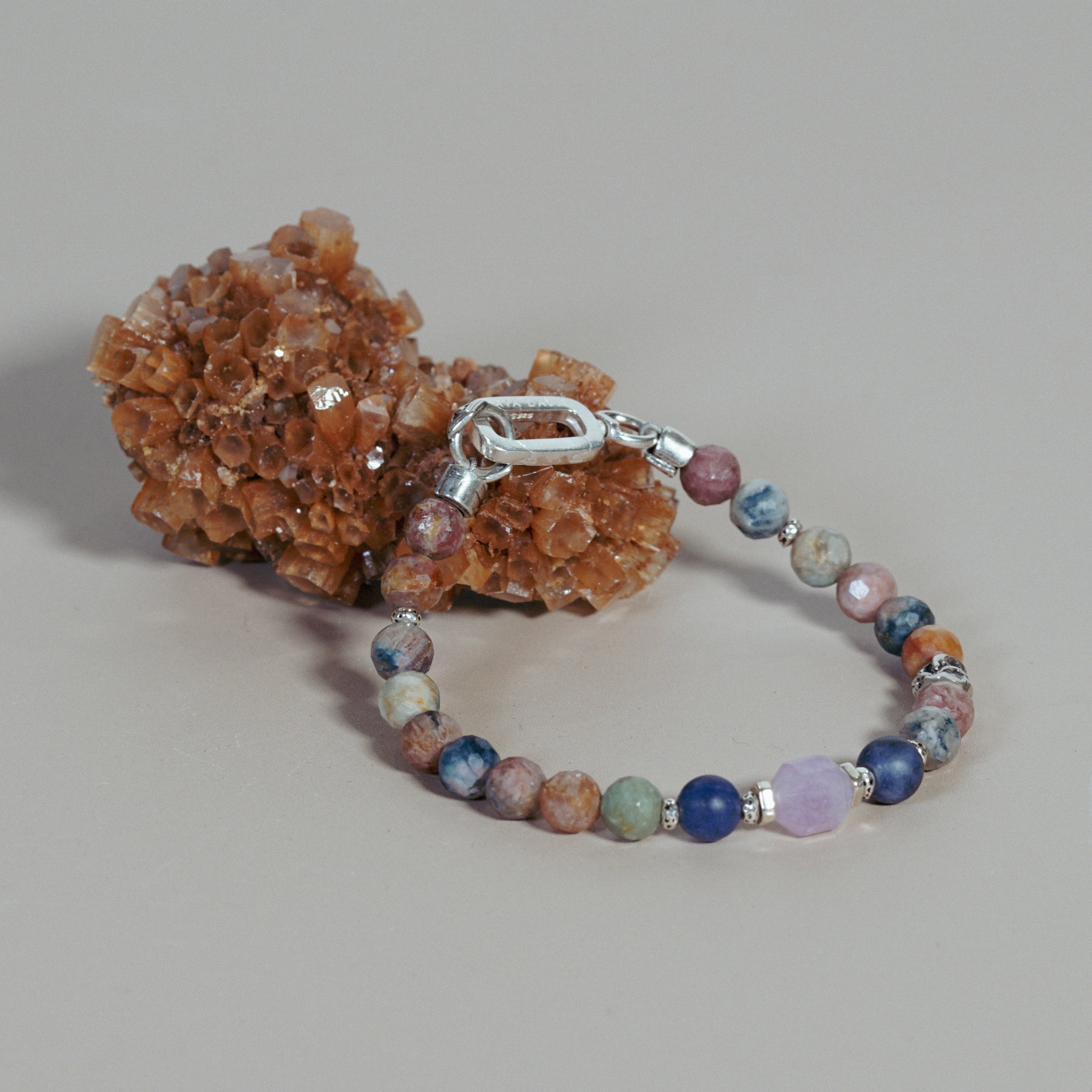 Oracle Bracelet | Tourmaline, Sodalite, Amethyst & Skull