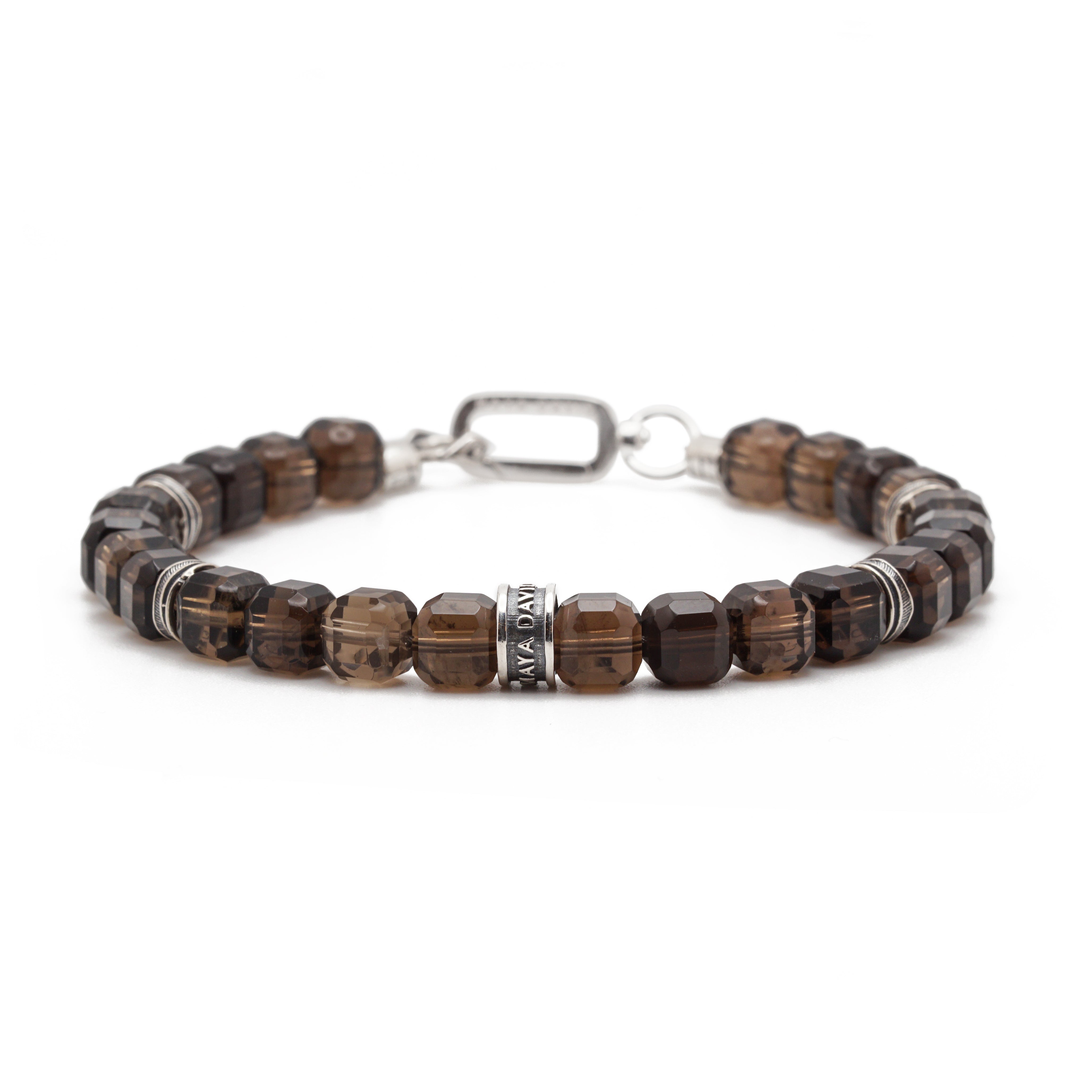 Equinox Bracelet | Smoky Quartz & Sterling Silver