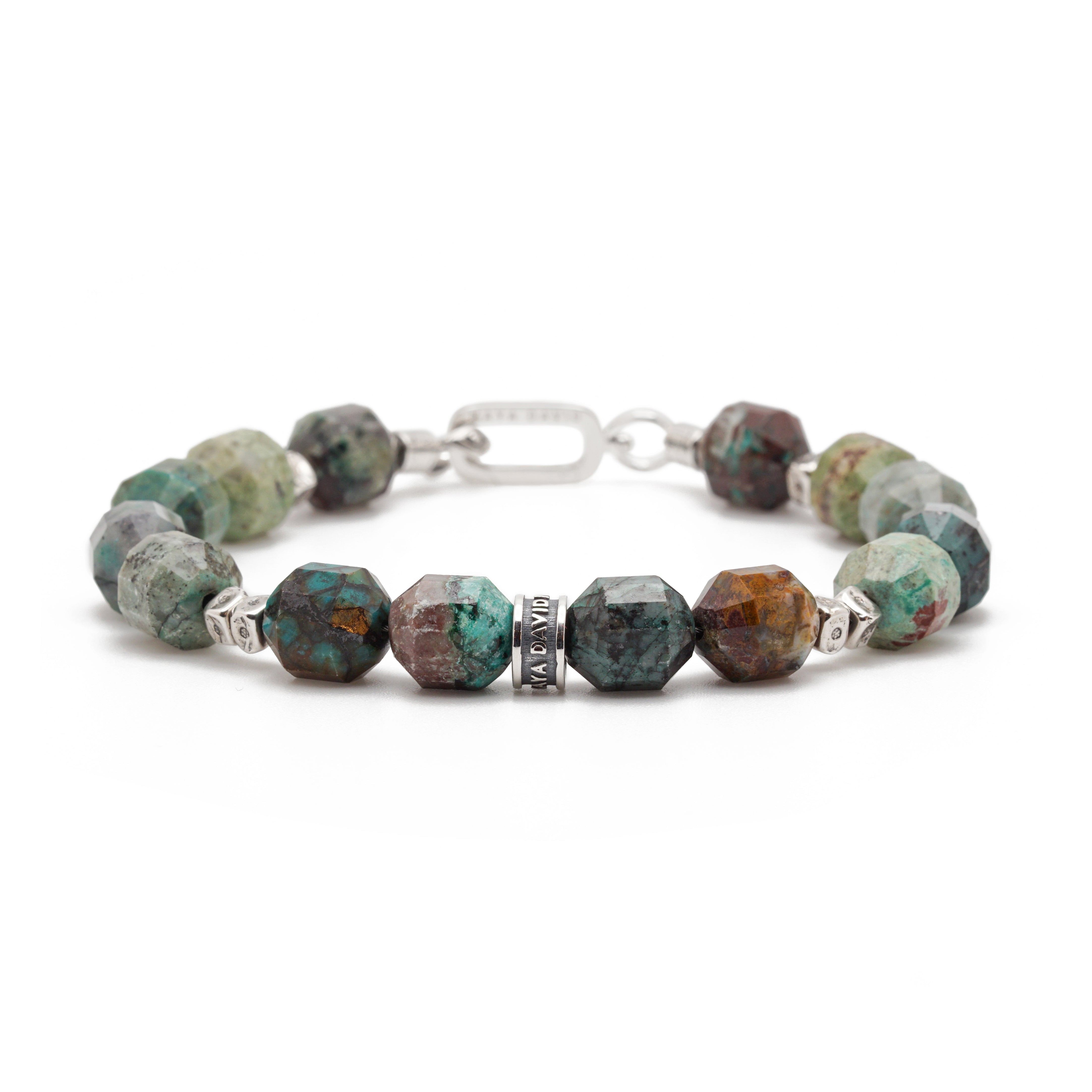 Forge Bracelet | Chrysocolla & Sterling Silver