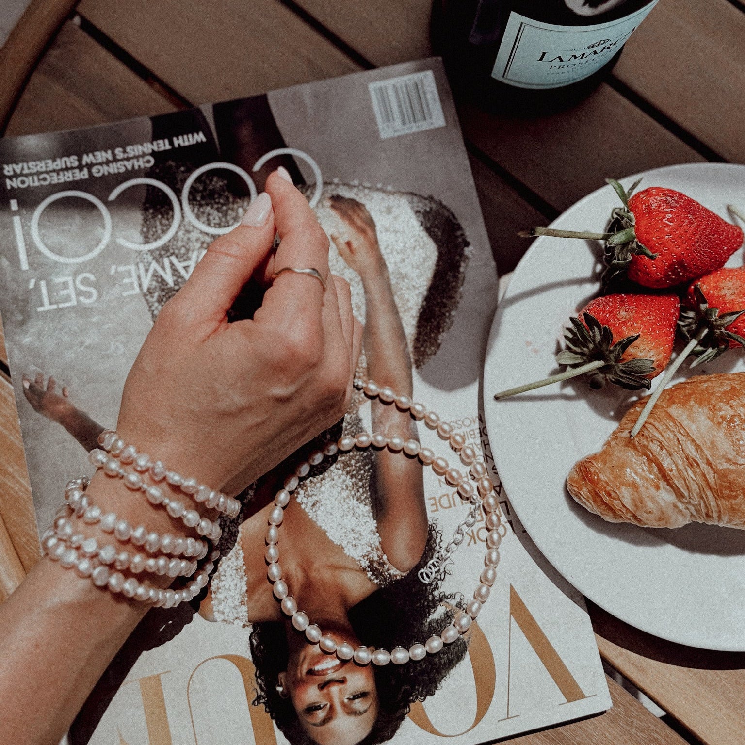 Coastline Pearl Necklace | Sterling Silver