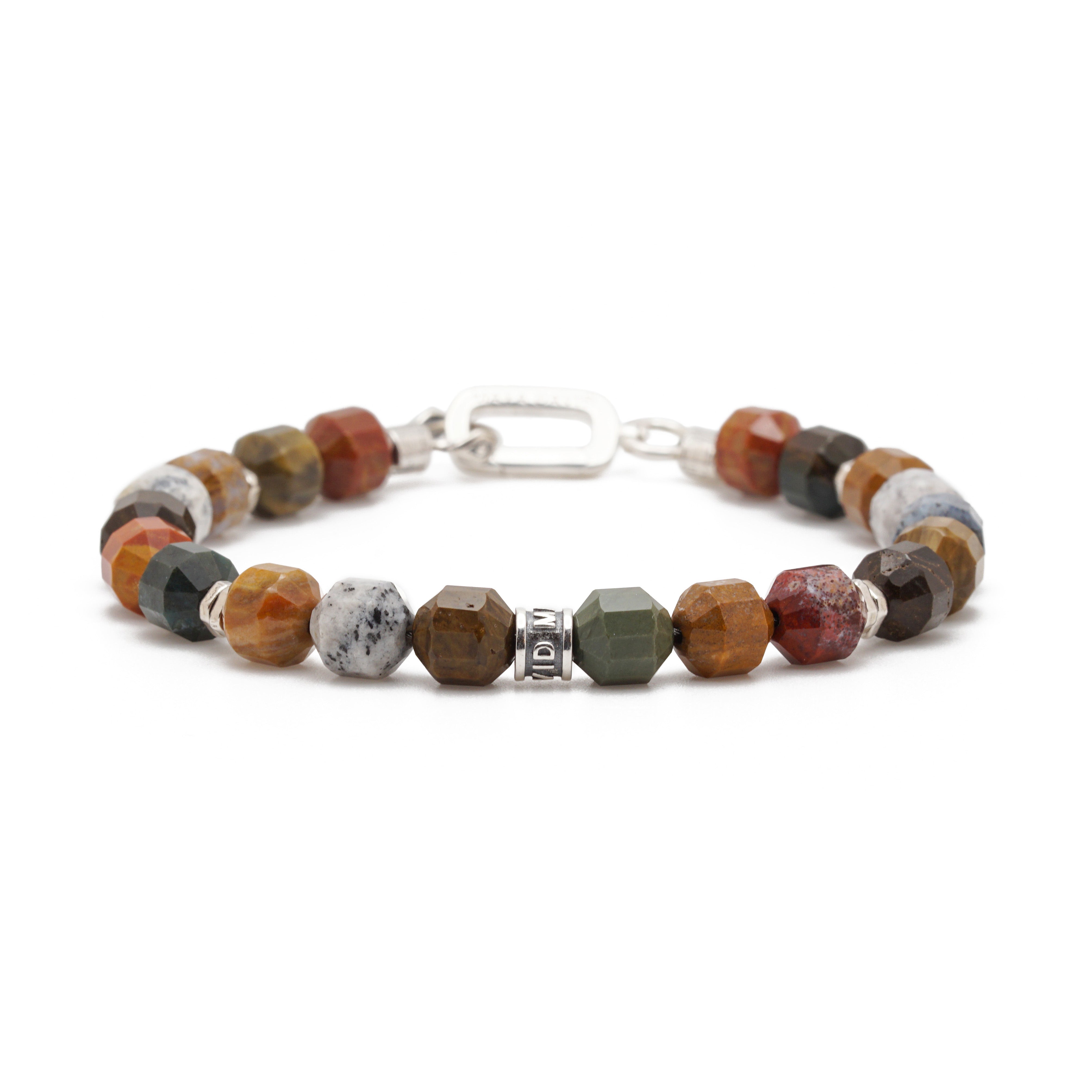 Voyager Bracelet | Ocean Jasper & Sterling Silver