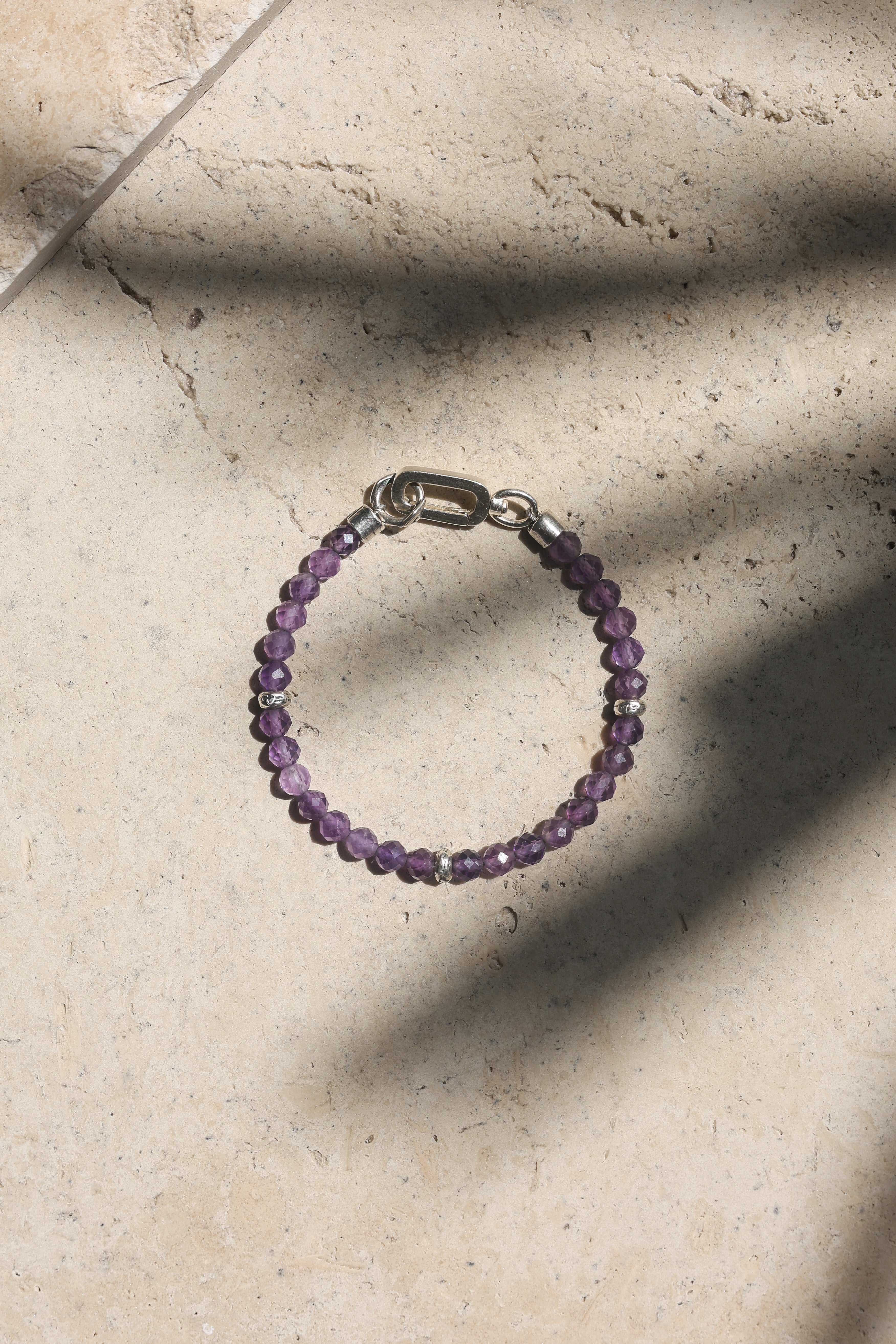 Laguna Bracelet | Amethyst & Sterling Silver
