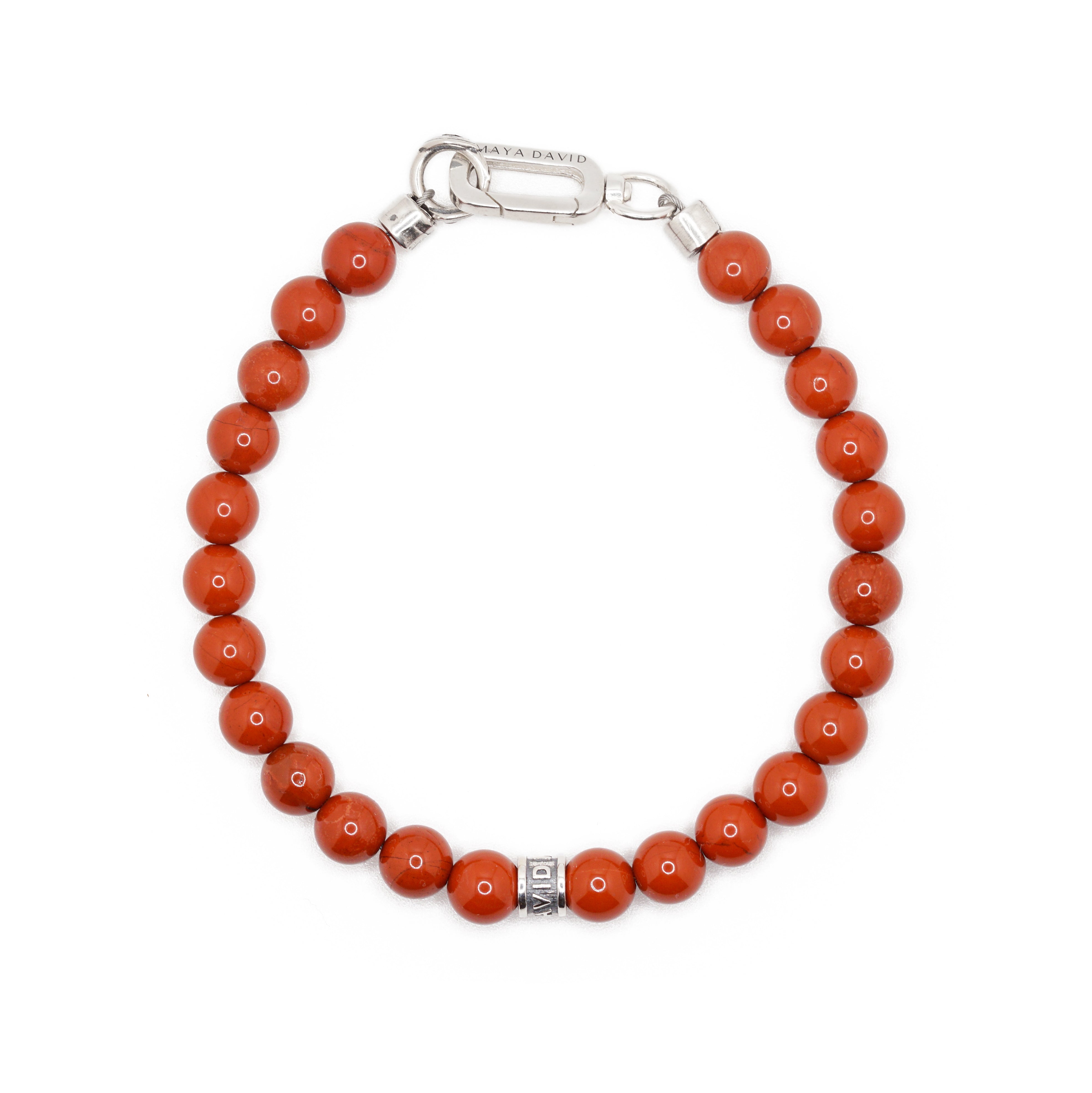 Signature Bracelet | Red Jasper