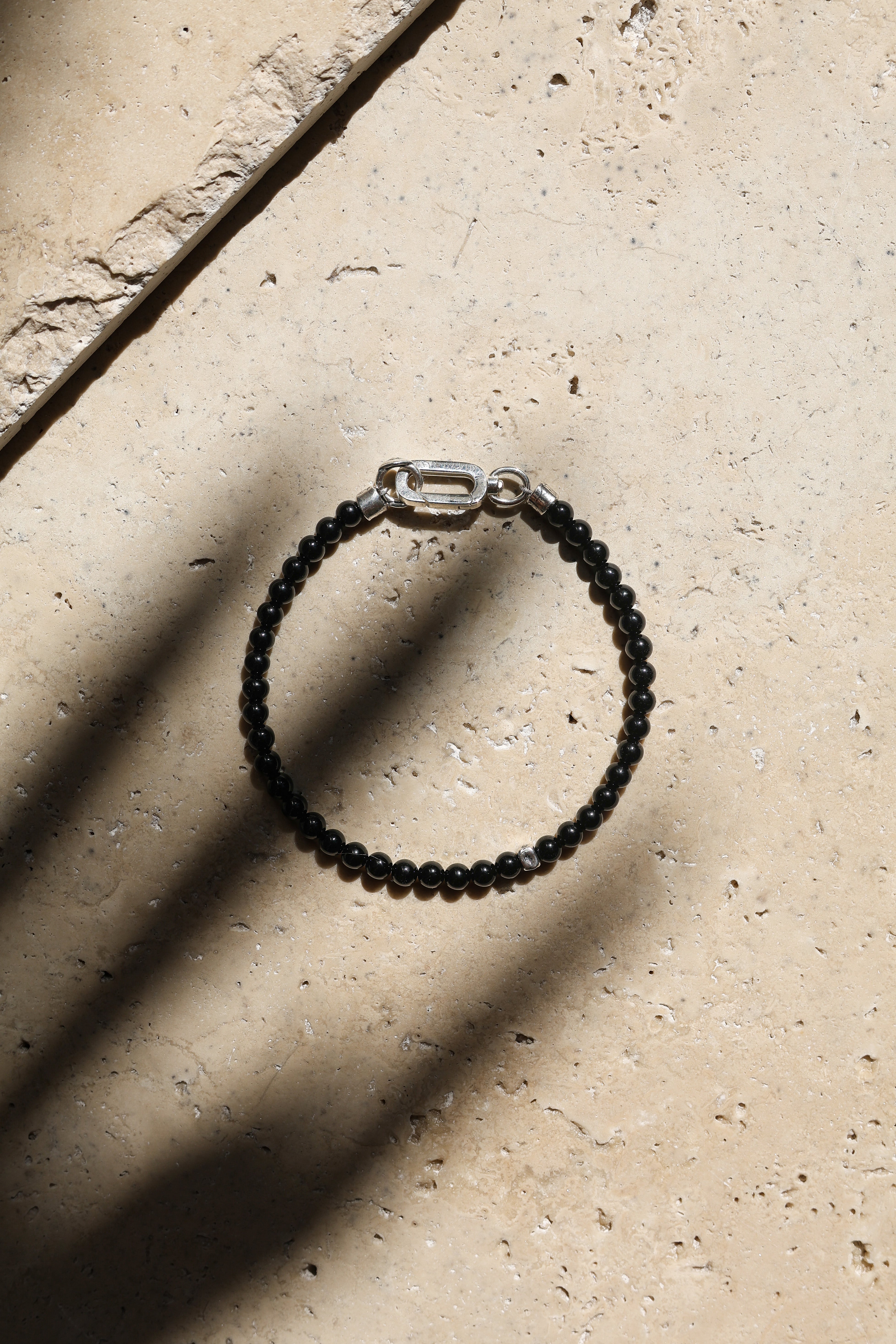 Signature Slim Bracelet | Black Onyx