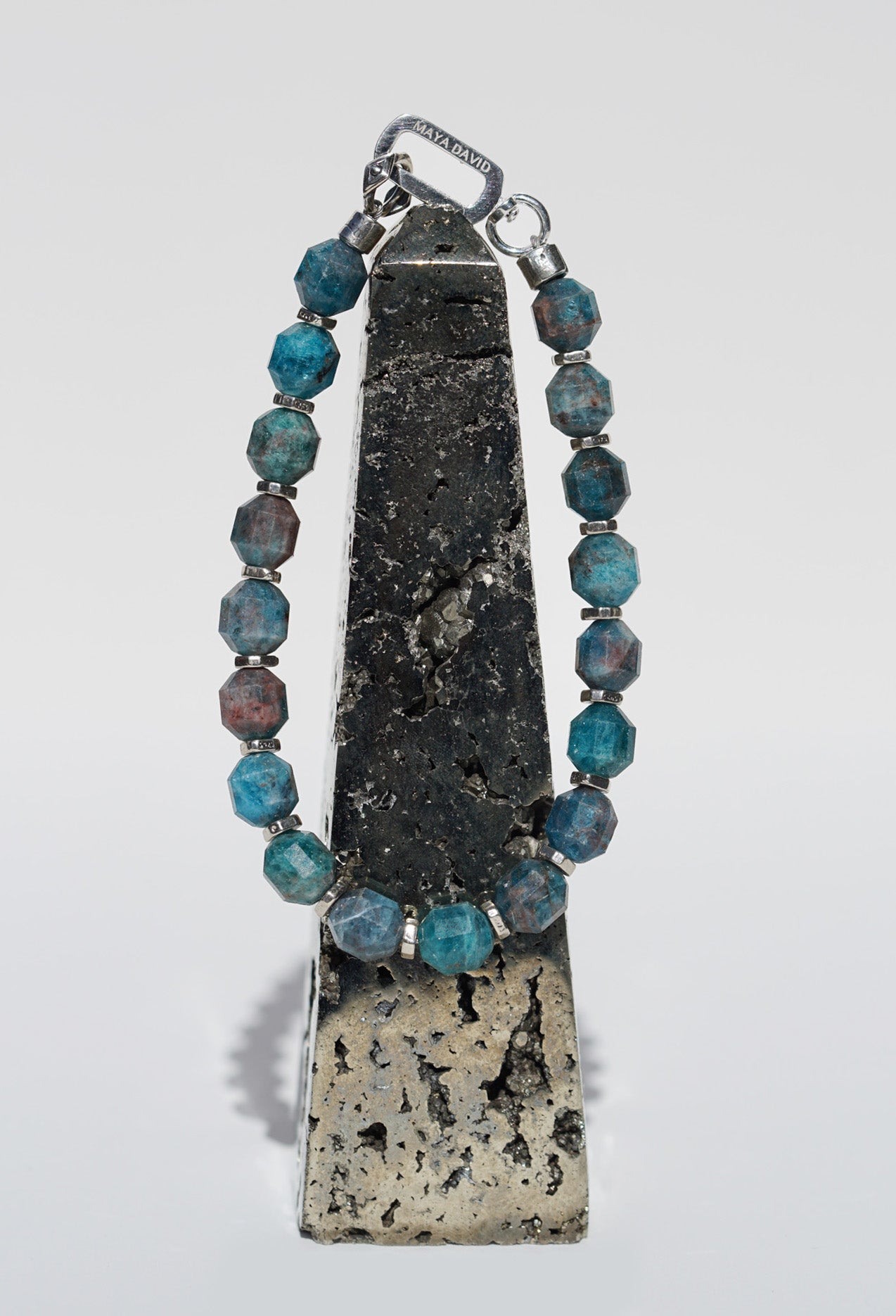 Tidewalker Bracelet | Apatite & Sterling Silver