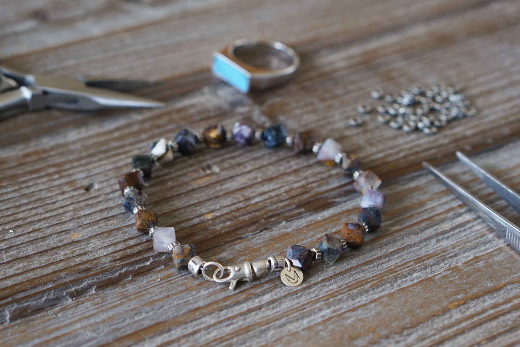 Talon Bracelet | Pietersite & Sterling Silver