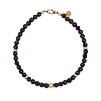 Onyx | 14K Gold | 4mm