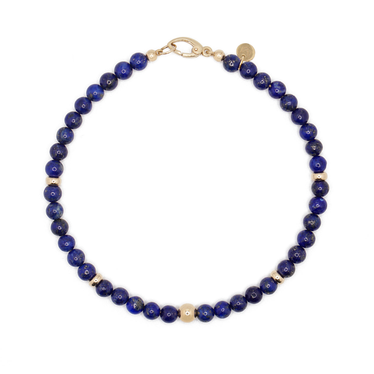 Aurum Bracelet | Lapis Lazuli & 14K Gold