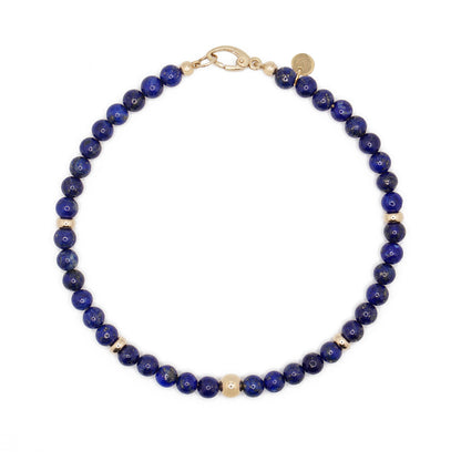 Lapis Lazuli | 14K Gold | 4mm