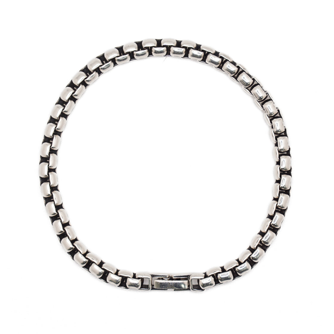 Box Chain Bracelet | Sterling Silver | 5mm