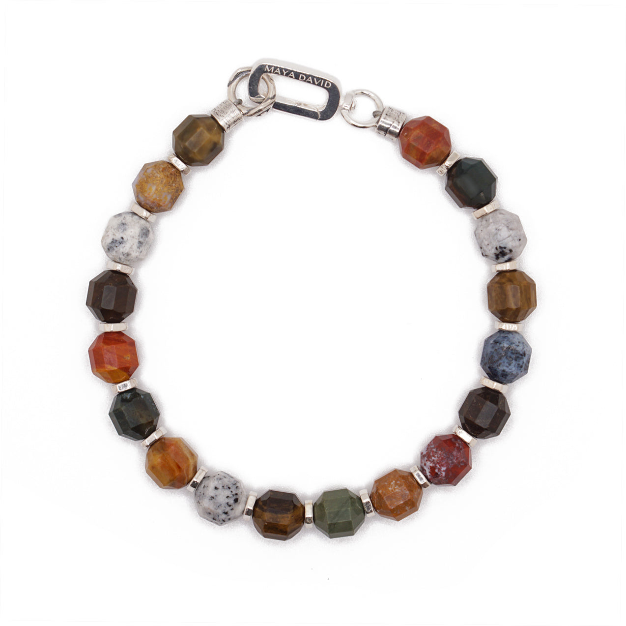 Voyager Bracelet | Ocean Jasper & Sterling Silver