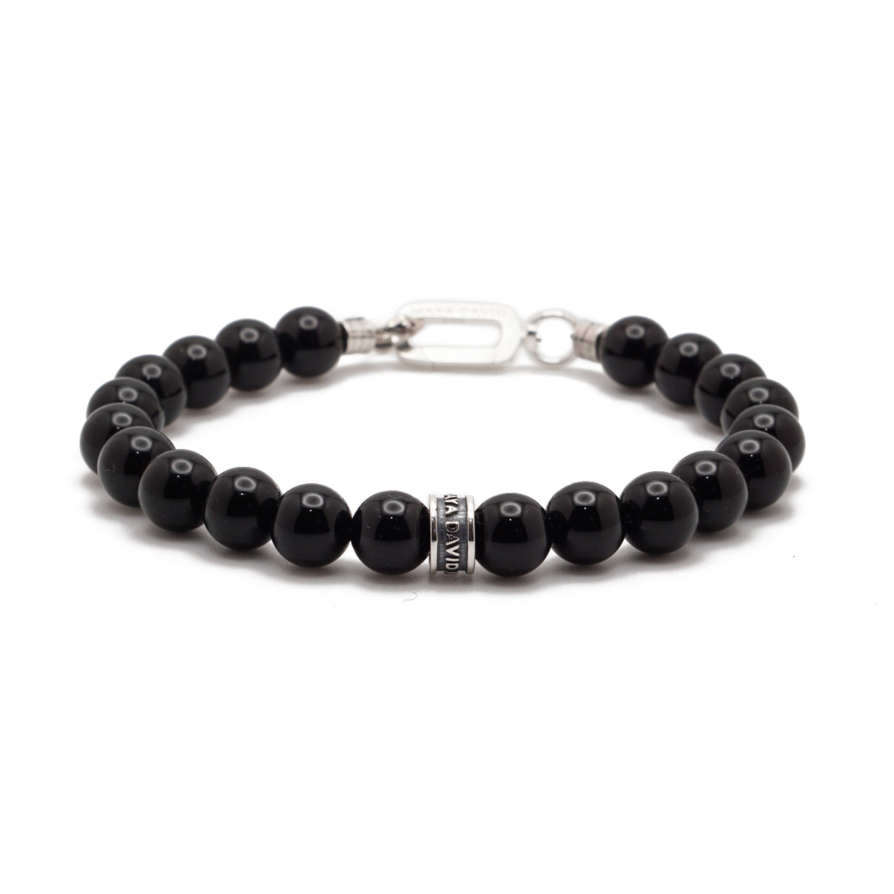 Signature Bold Bracelet | Onyx & Sterling Silver