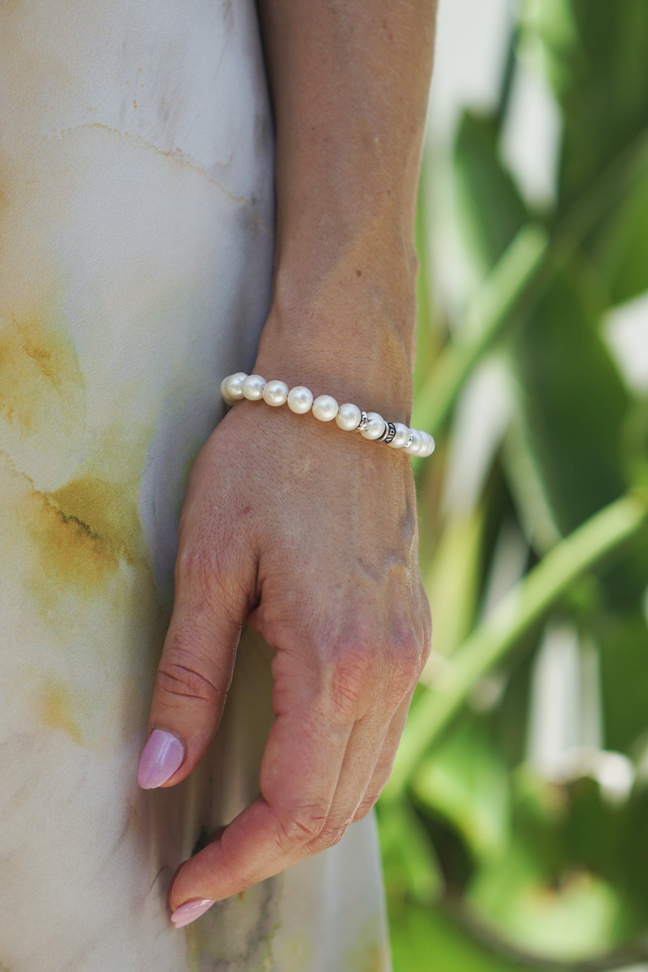 Freshwater Pearl Bracelet | Sterling Silver