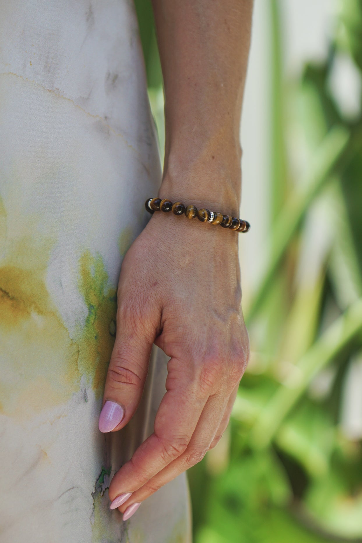 Refined Signature Bracelet | Tiger's Eye & Sterling Silver