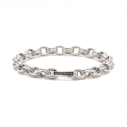 Chain Link Bracelet | Sterling Silver | 8mm