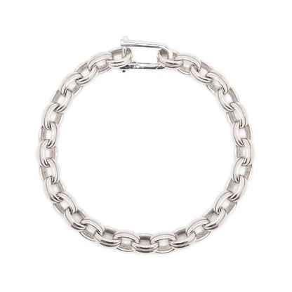 Chain Link Bracelet | Sterling Silver | 8mm