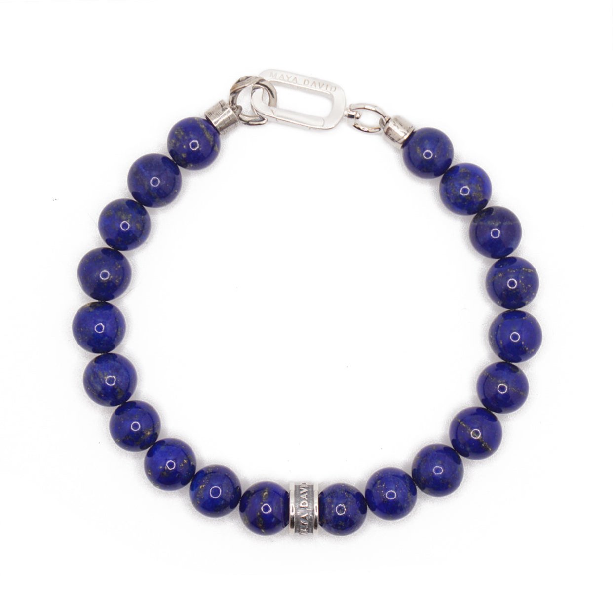 Signature Bold Bracelet | Lapis Lazuli & Sterling Silver