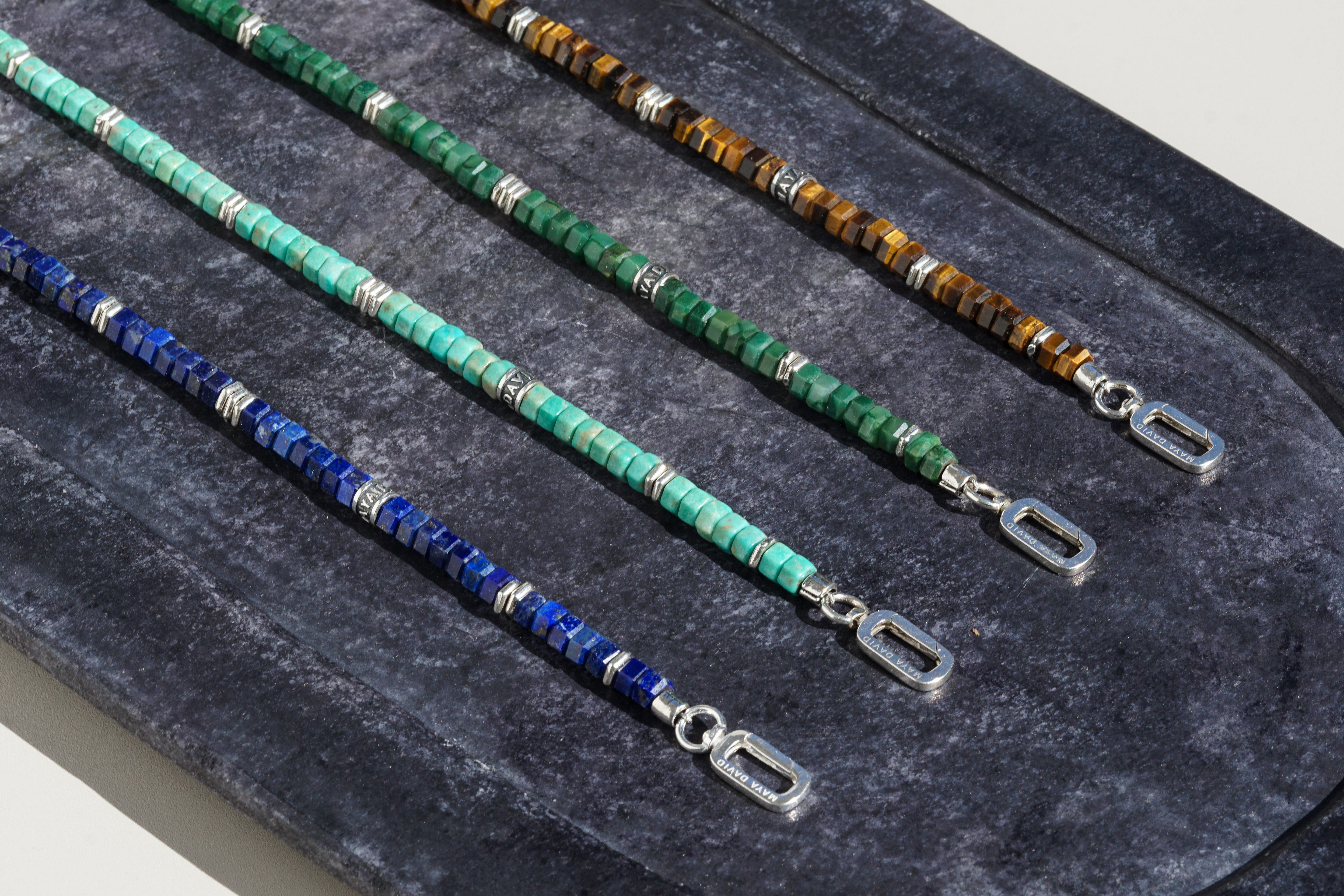 Verge Bracelet | Lapiz Lazuli & Sterling Silver