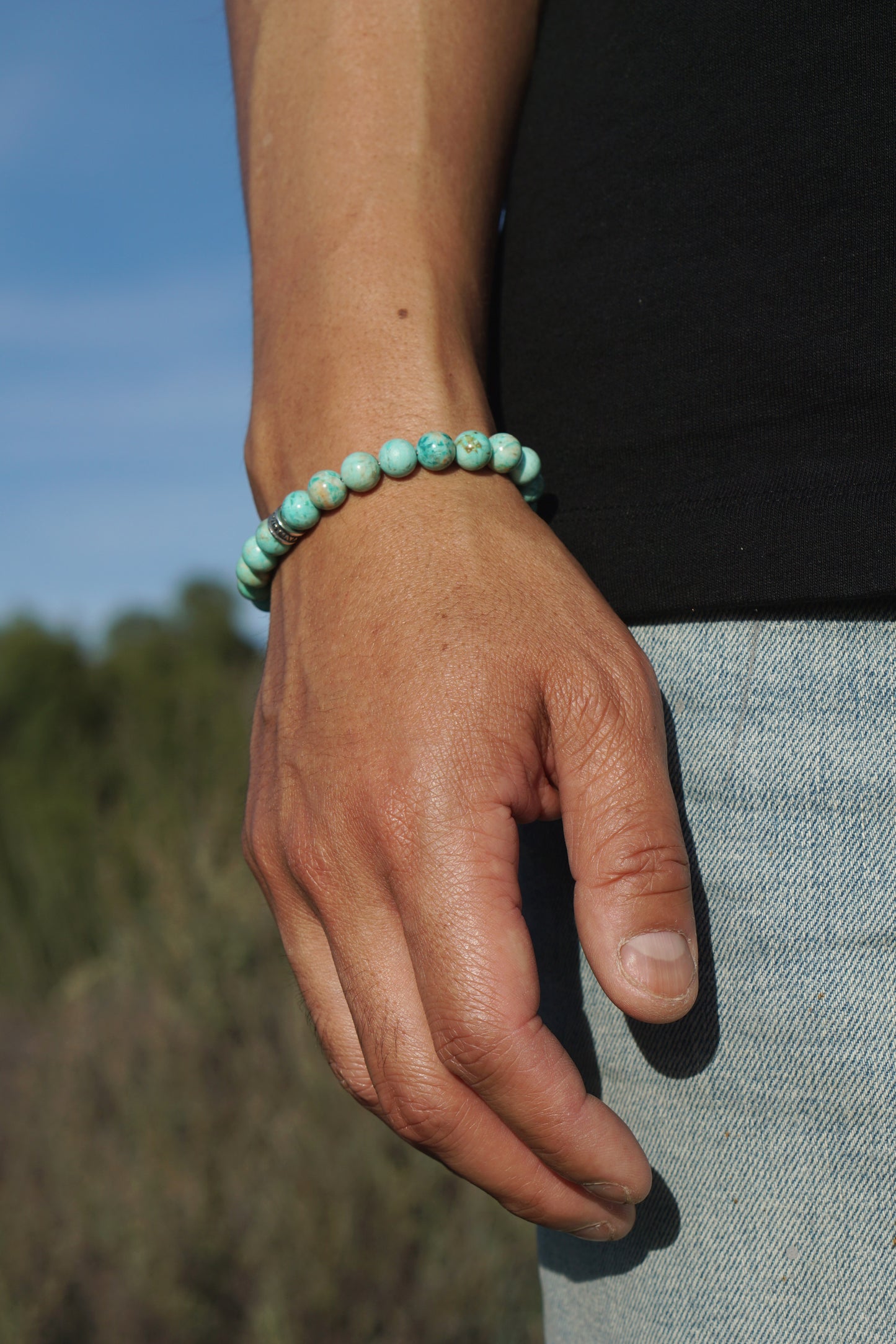 Turquoise | Sterling Silver | 8mm