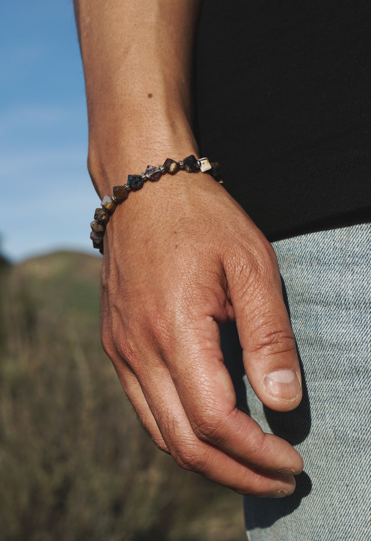 Talon Bracelet | Pietersite & Sterling Silver