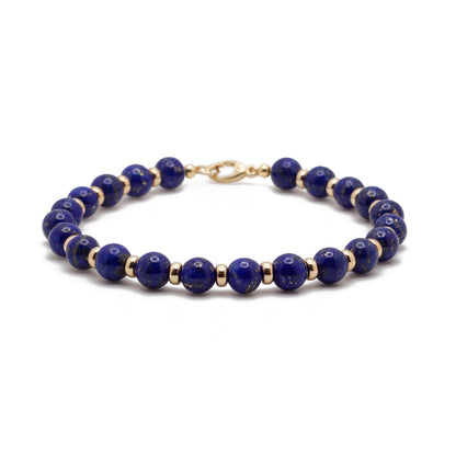 Lapis Lazuli | 14K Gold | 6mm