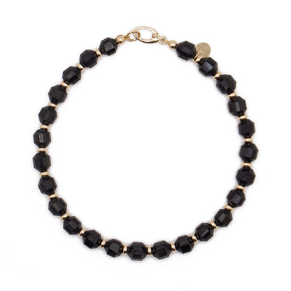 Black Tourmaline | 14K Gold | 6mm